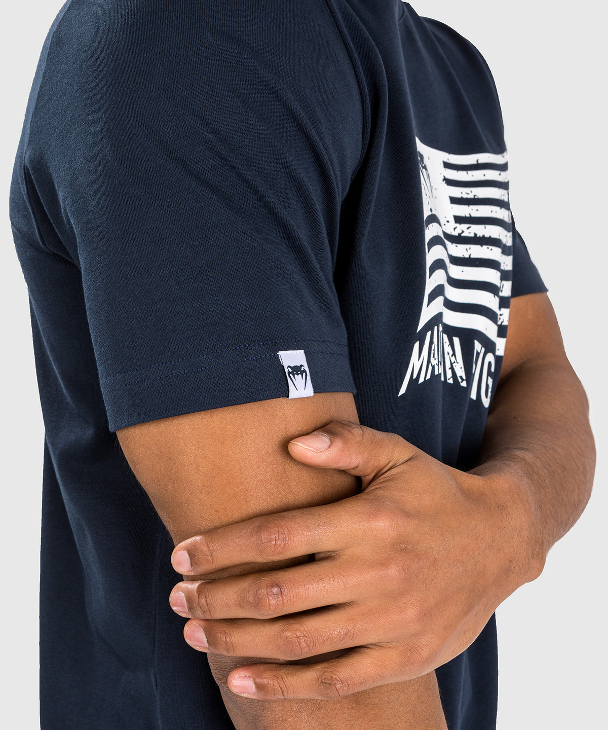 Venum Made in Fightland Maglietta - Blu navy/bianco