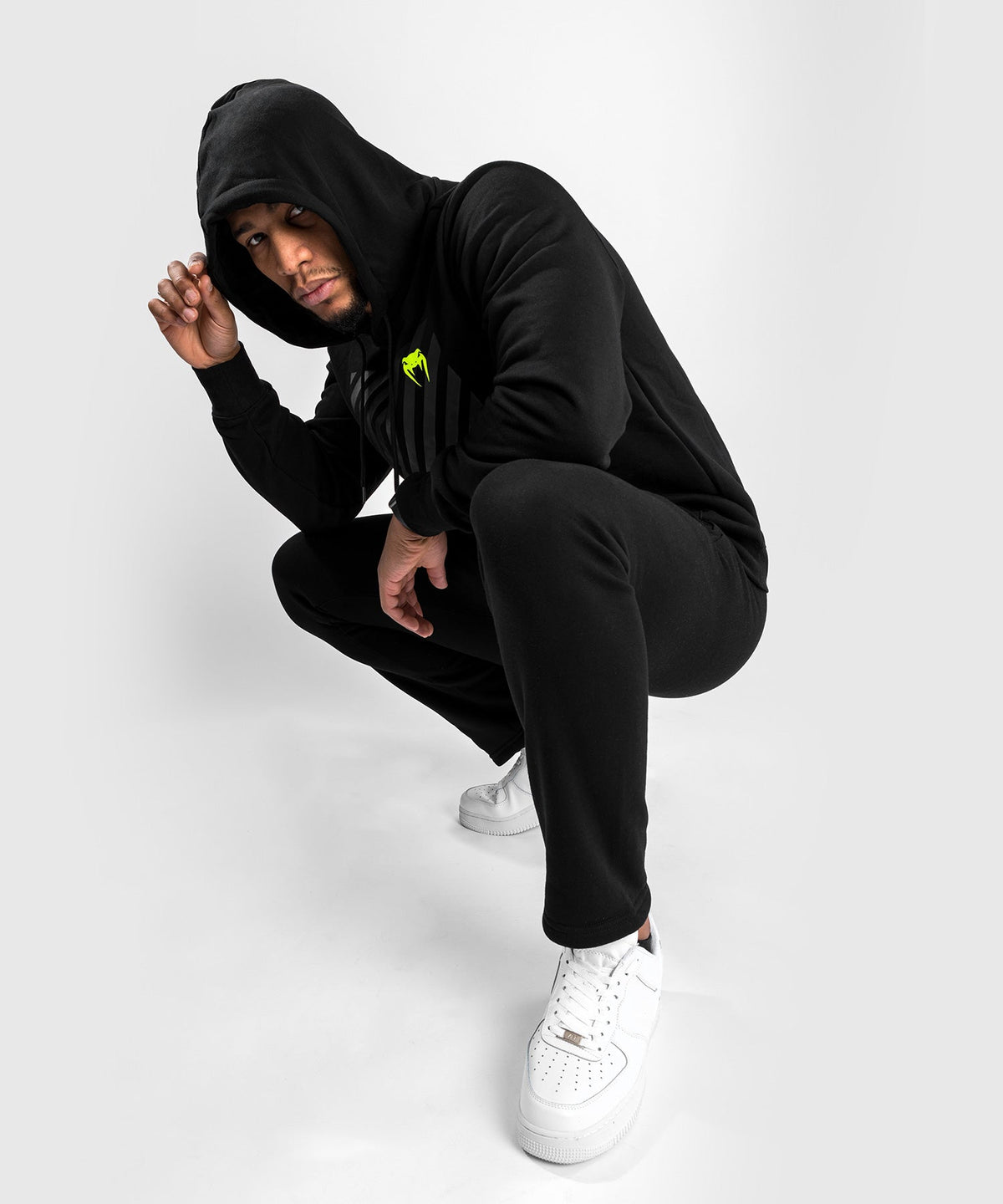 Sweatshirt à Capuche Venum Stripes - Noir