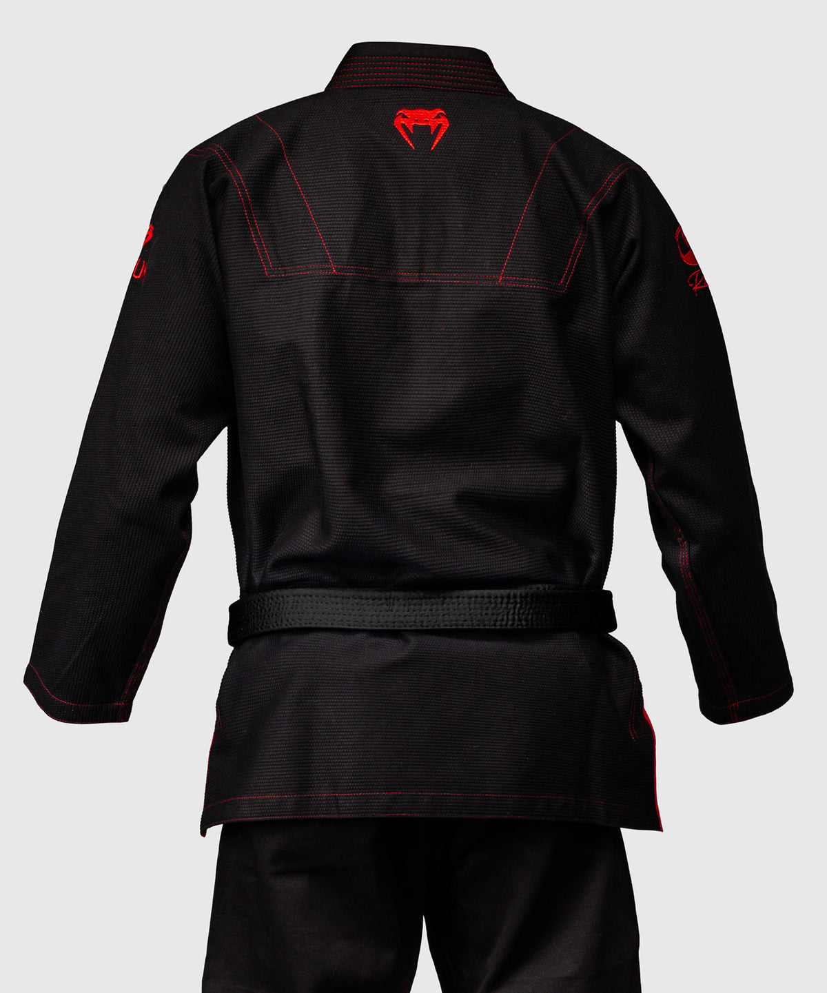 Venum x Roger Gracie Signature Kimono de BJJ - Negro/Rojo