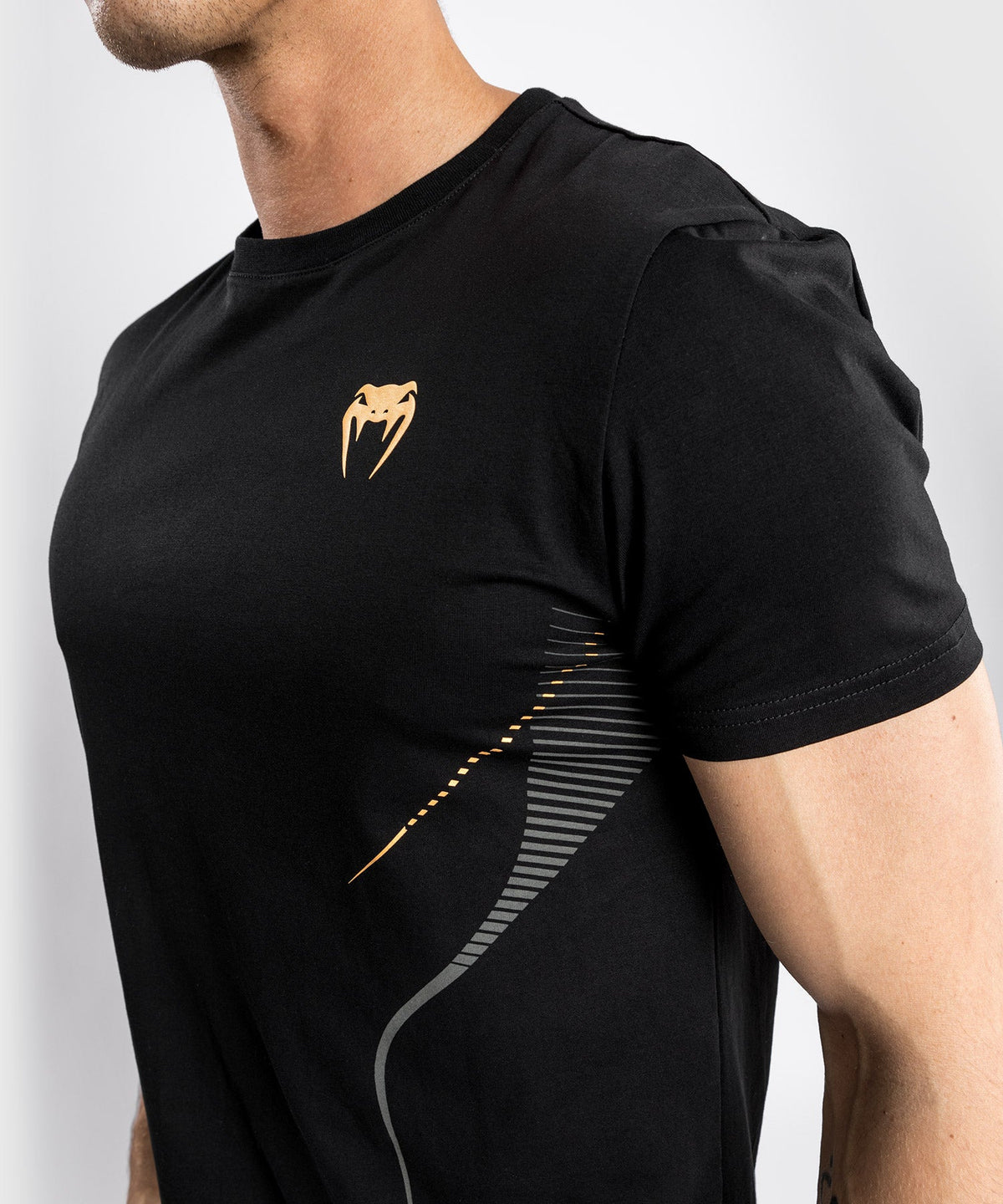 T-shirt Venum Athletics – Noir/Or