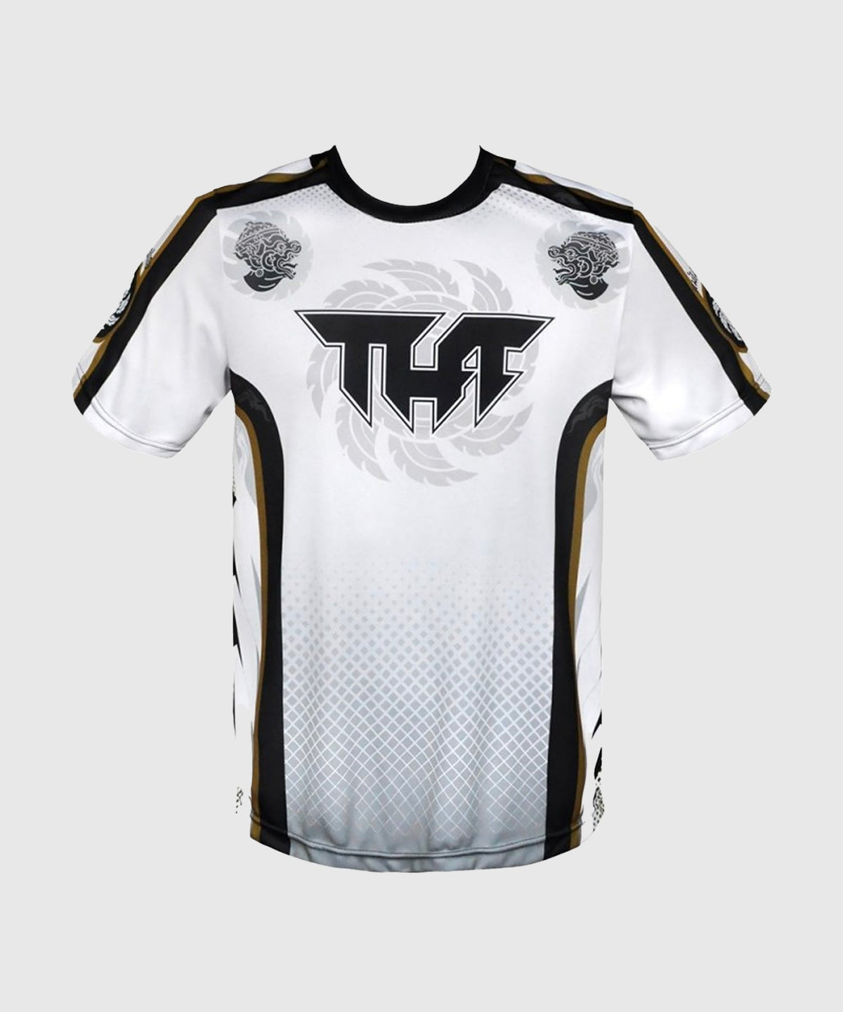 Tuff Dry Fit Twin Hanuman Heads Maglietta - Bianco