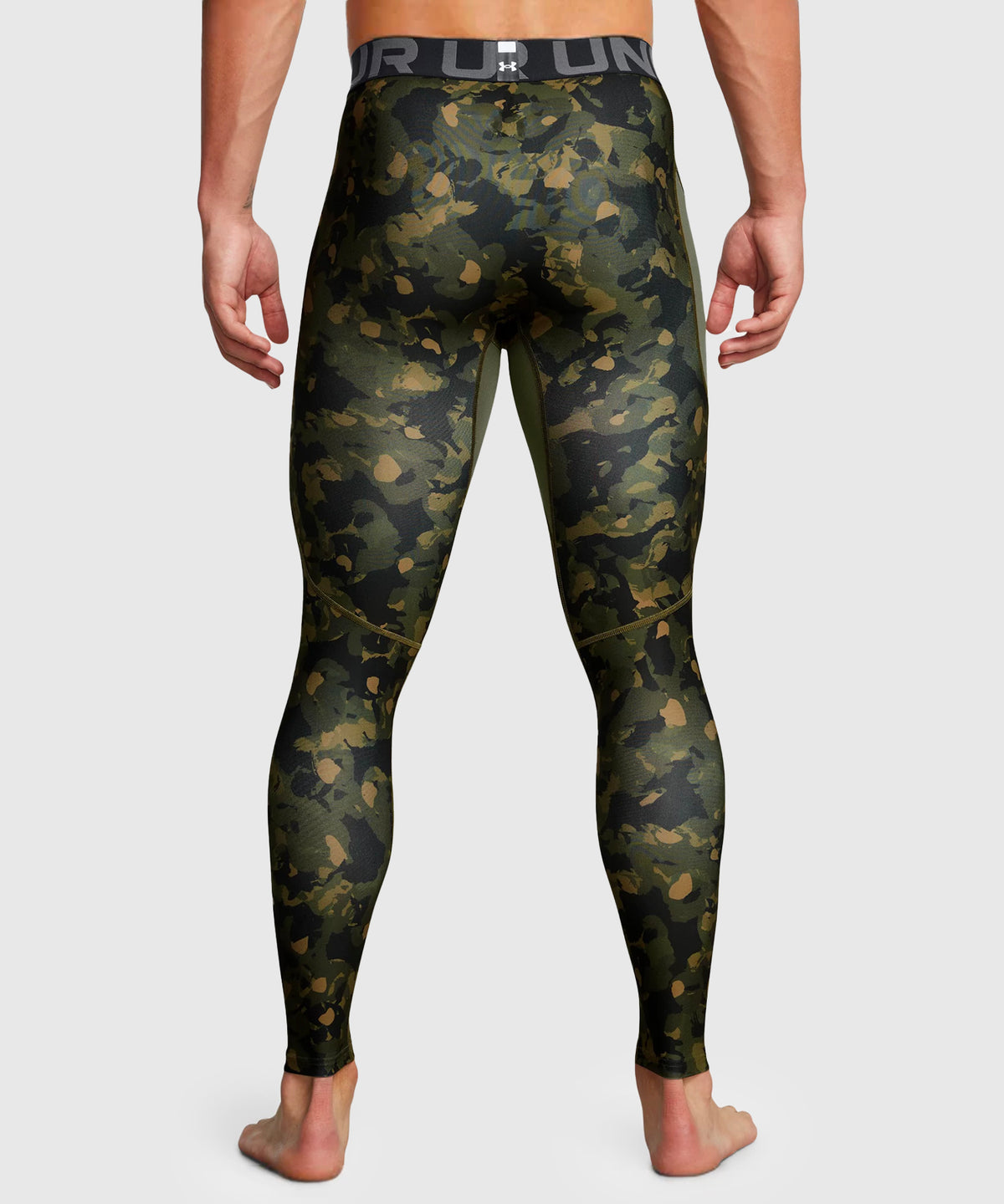 Pantalon De Compression Under Armour Heatgear - Kaki/Camo
