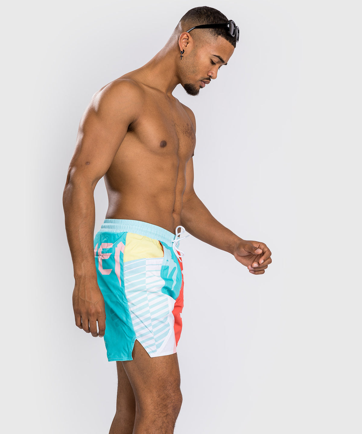 Venum Summer 88 Boardshorts - Clearwater Blue/Flame Red