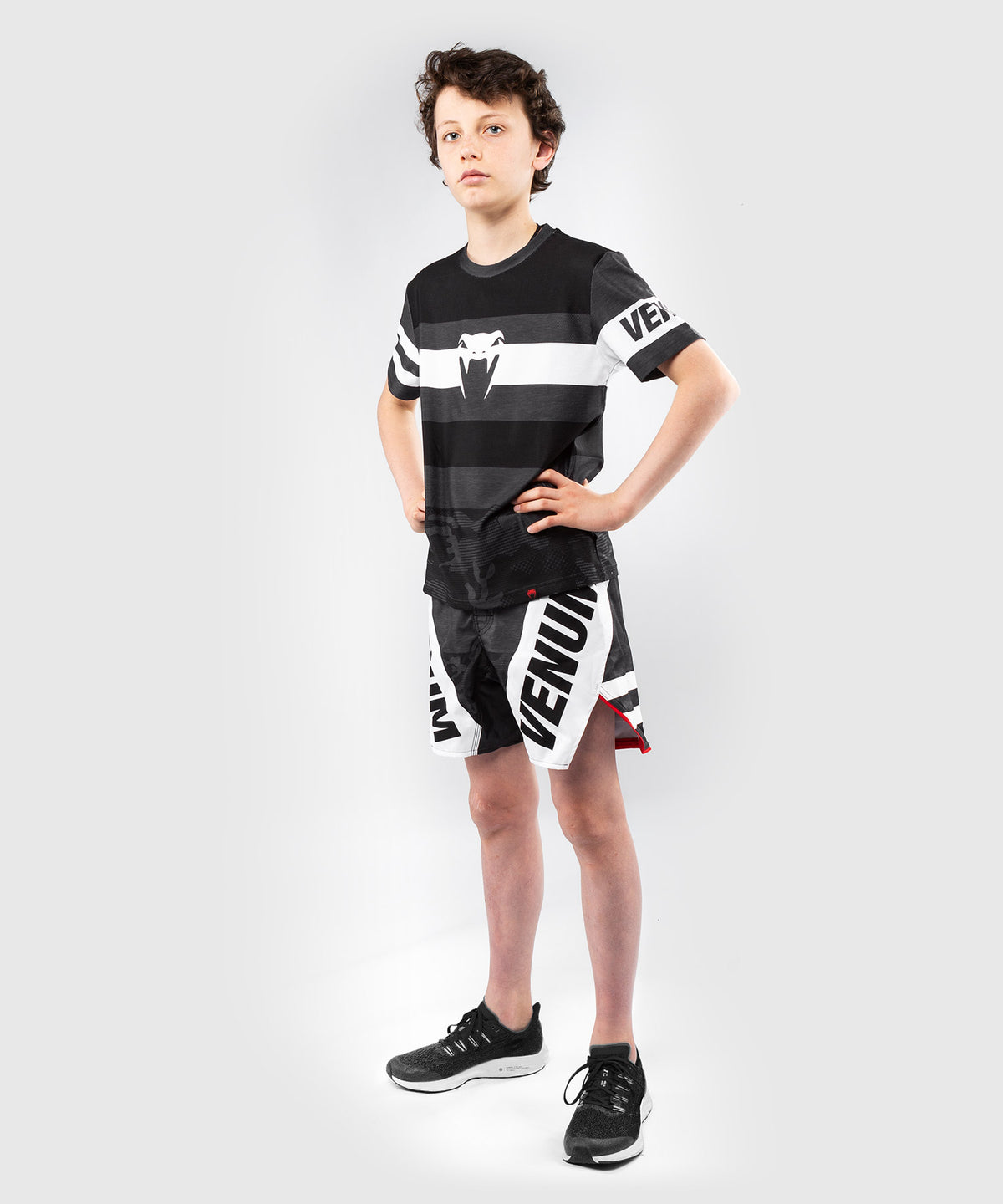 Fighshort Venum Bandit - pour enfants - Noir/Gris