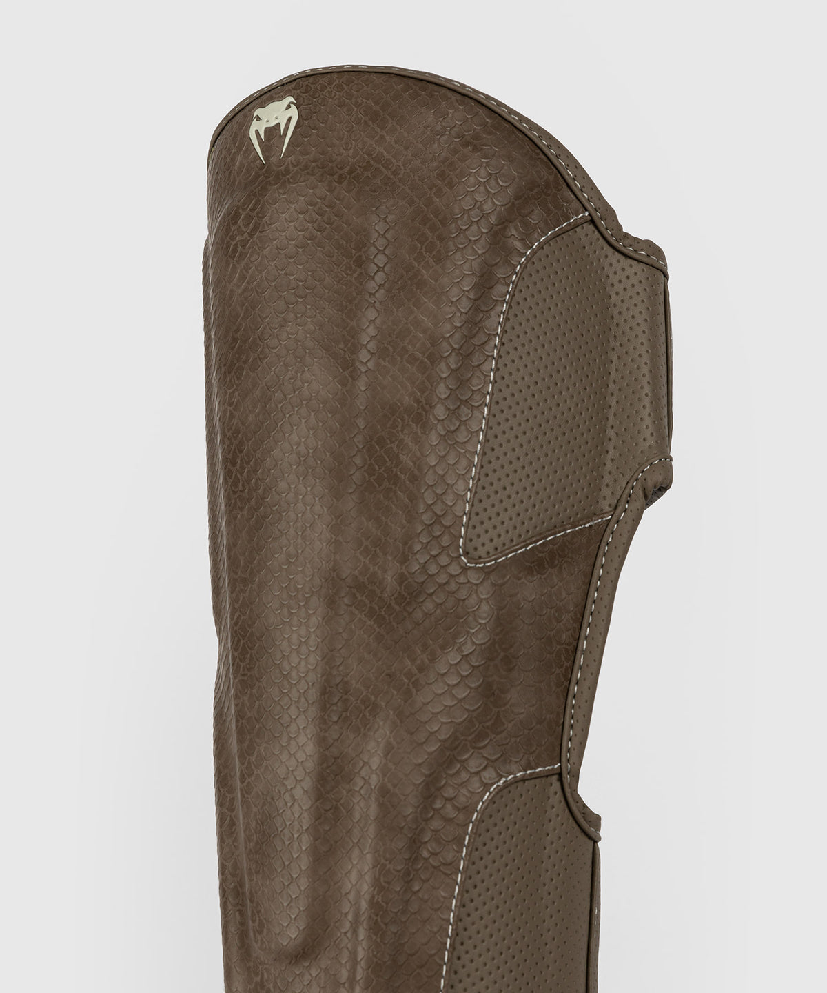 Venum Impact Evo Scales Shin Guards - Brown