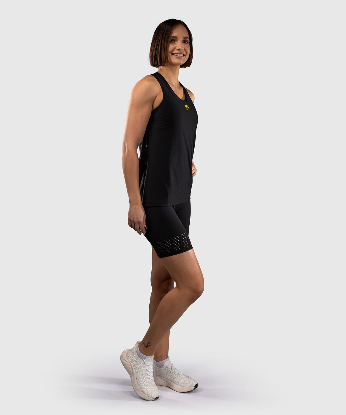 Débardeur Venum Lazer Dry Tech Pour Femme - Noir/Jaune