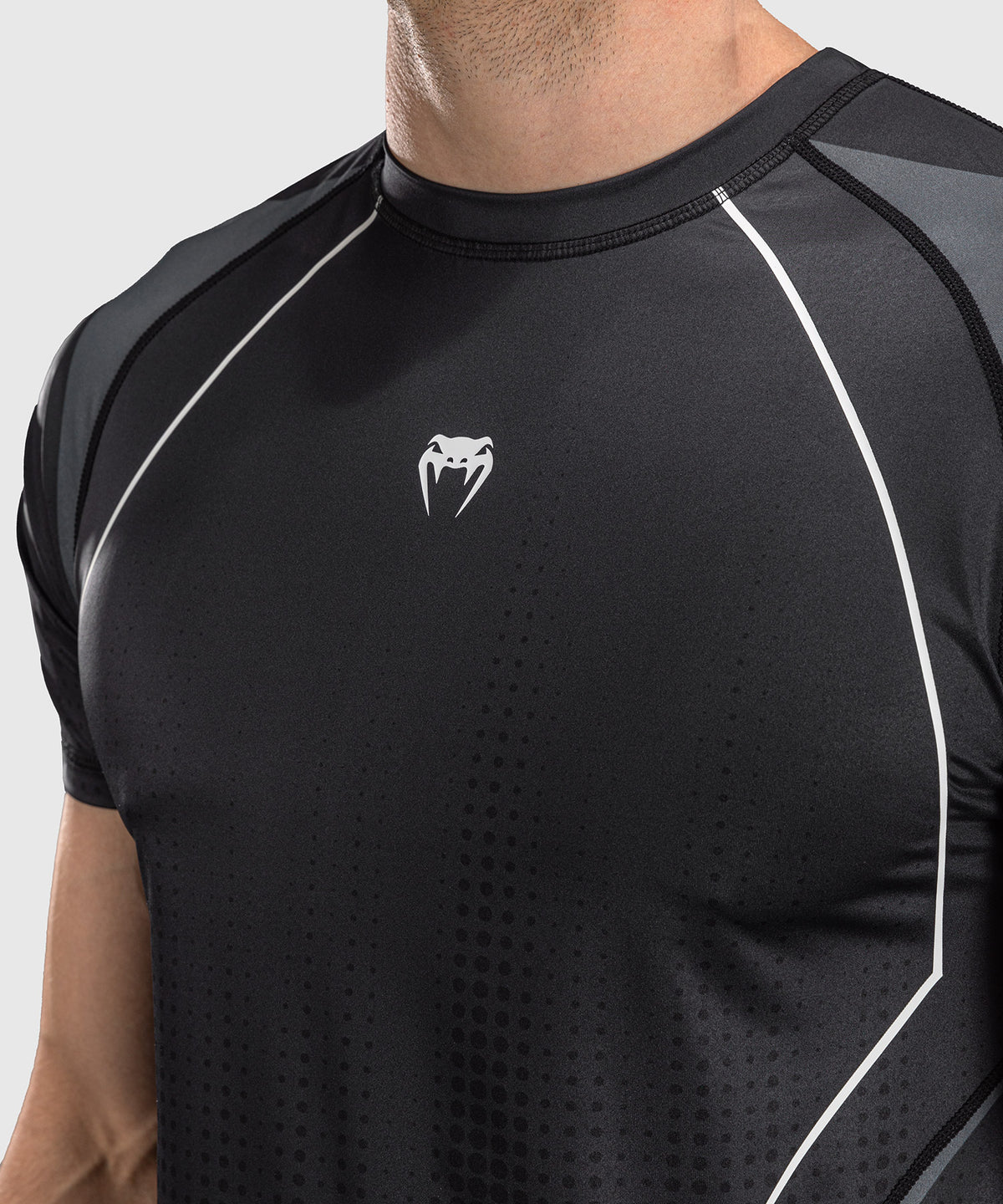 Venum Stealth Dry-Tech T-Shirt - Black/White