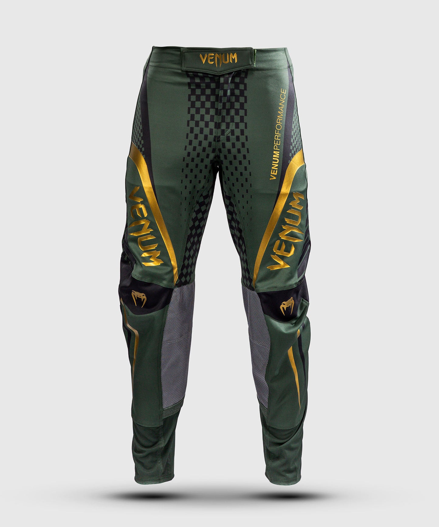Venum MX Challenger Pantaloni da Motocross - Nero/Verde/Oro