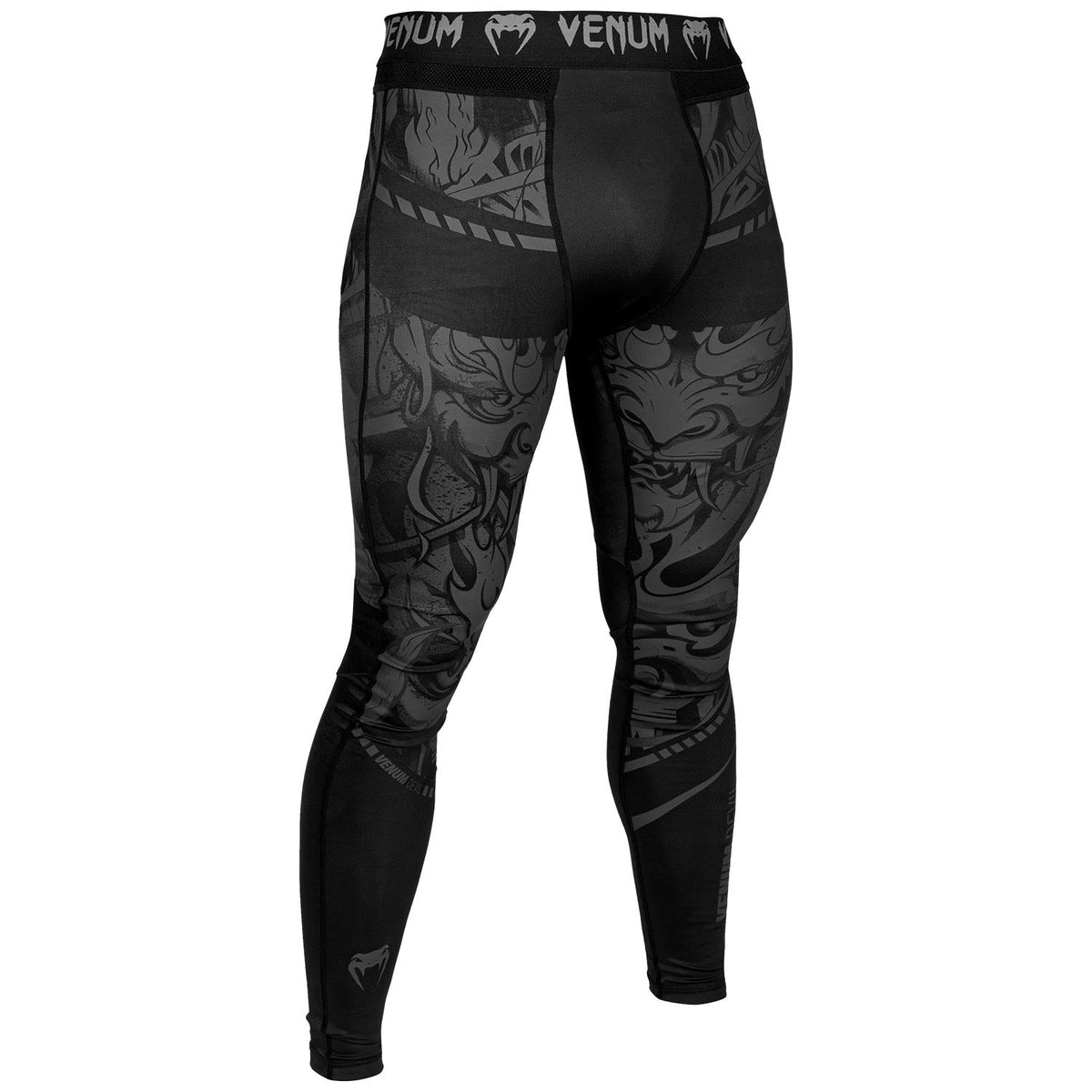 Pantalon de Compression Venum Devil - Noir/Noir
