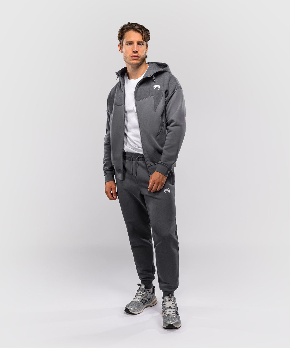 Venum Attack Fleece & Weave Trainingsjacke - Grau