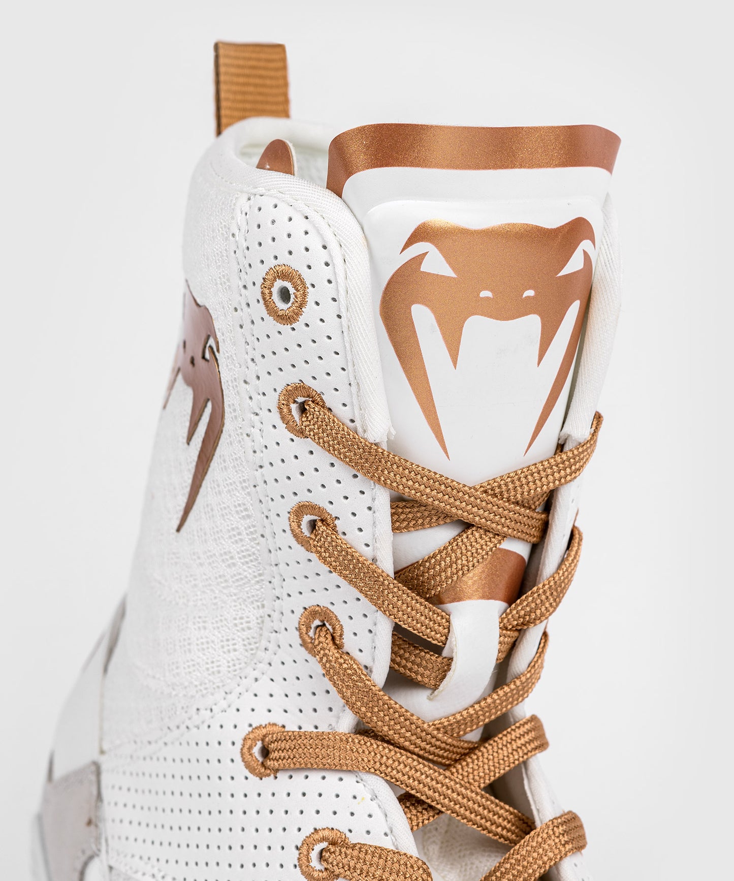 Venum Elite Monogram Scarpe Da Boxe – Bianco/Oro