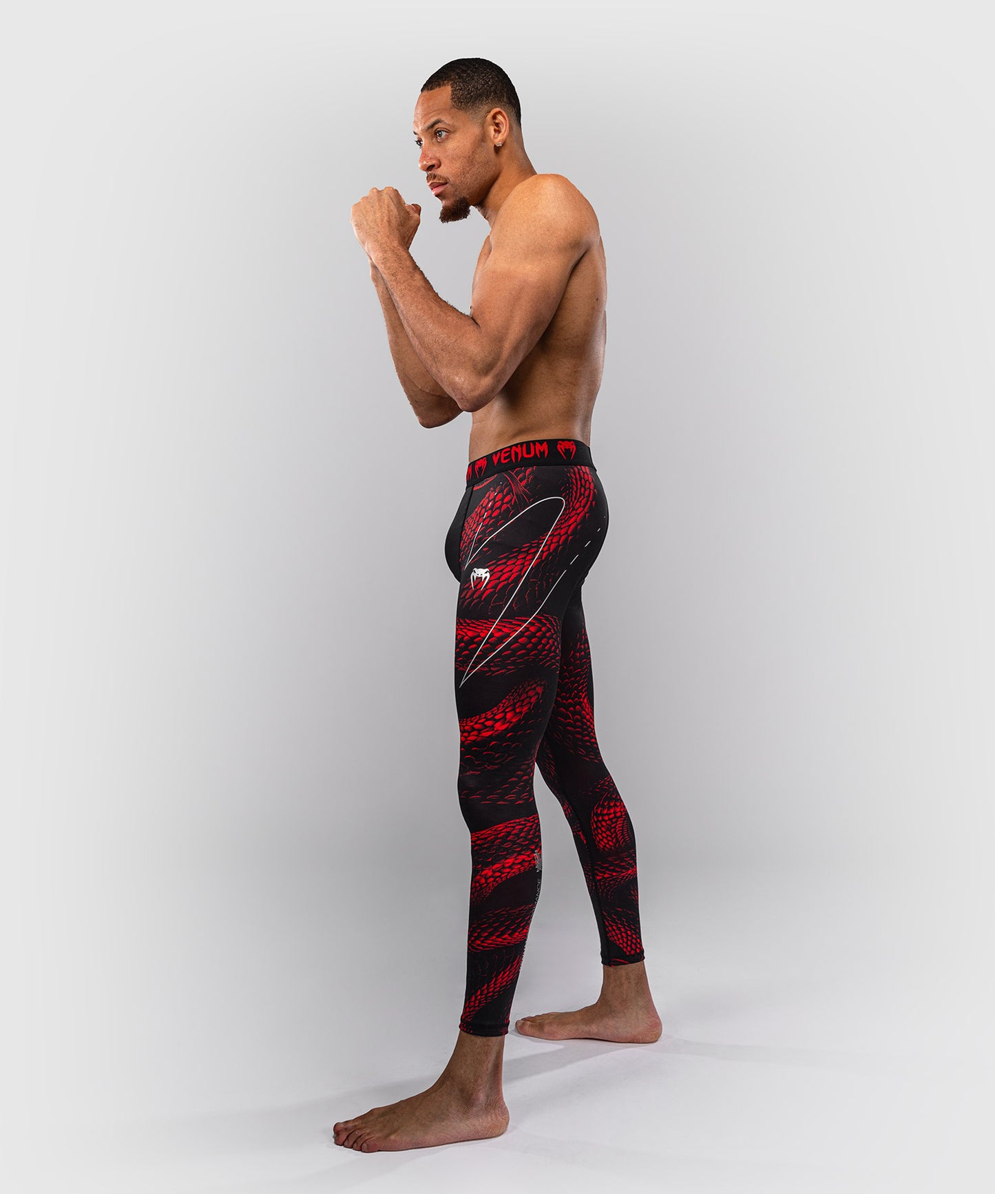 Pantalon de compression Venum Matupa - Noir/Rouge/Argent