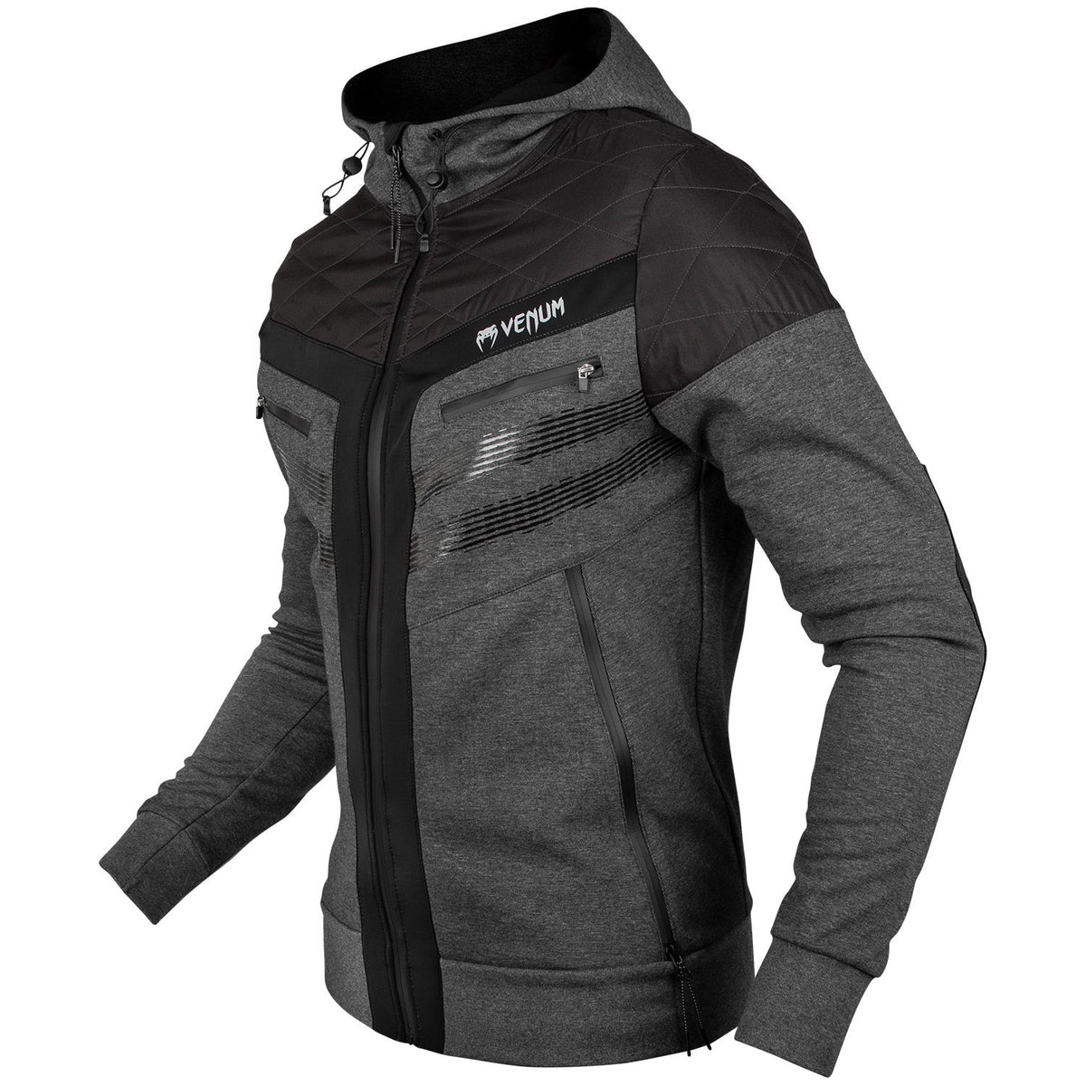 Venum Laser 2.0 Sweatshirt - Grau Meliert - Exklusiv