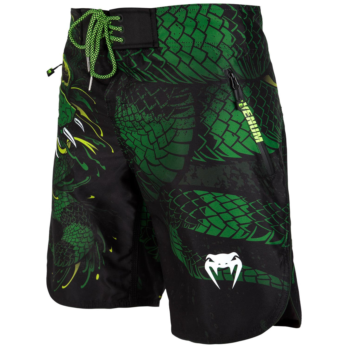 Bañador Venum Green Viper - Negro/Verde