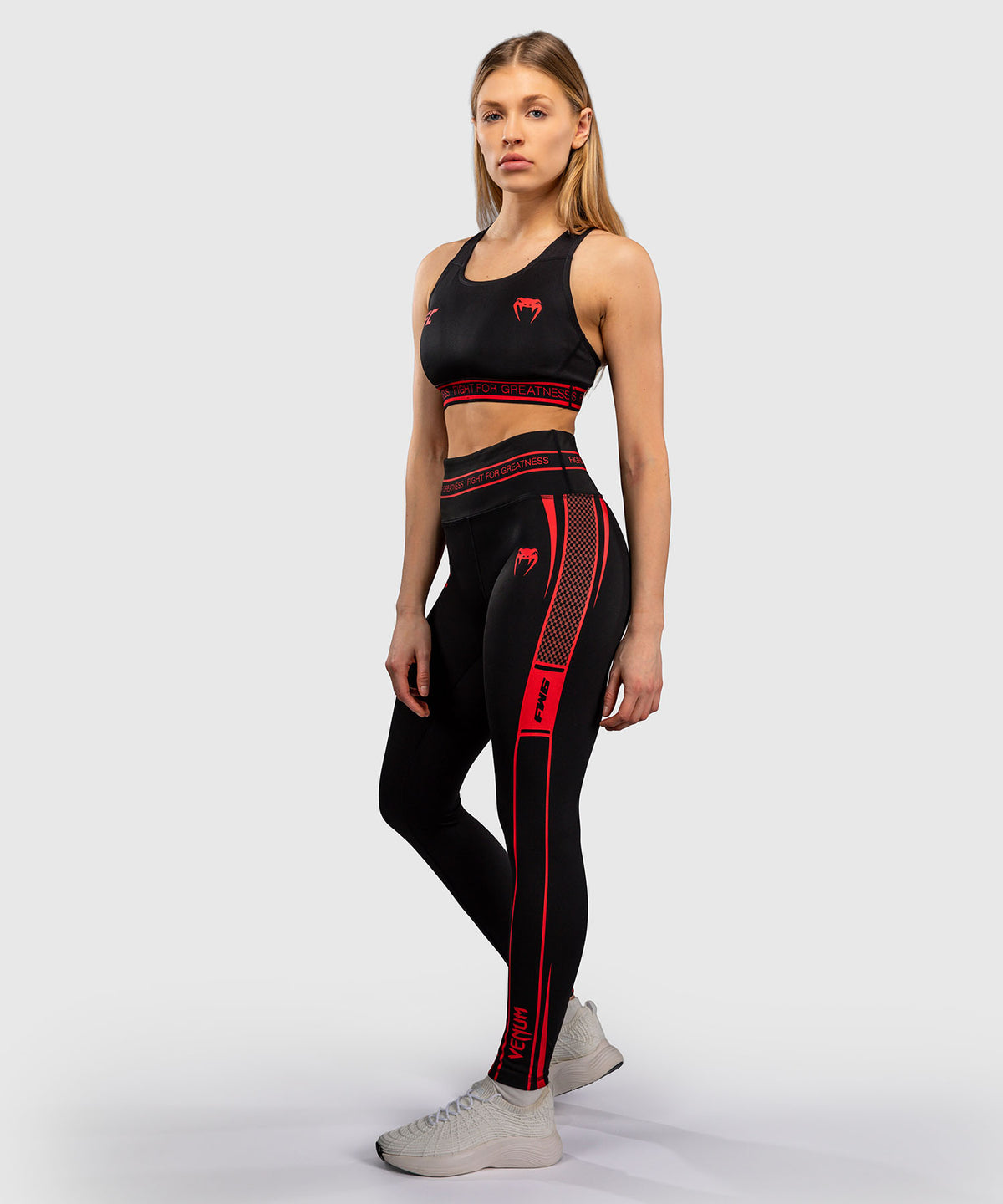 Venum UFC Unity by Venum Authentic Fight Week Pantalón de Compresión Técnico para Mujer - Negro