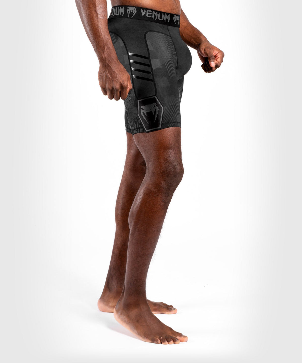 Short de compression Venum Skull - Noir/Noir