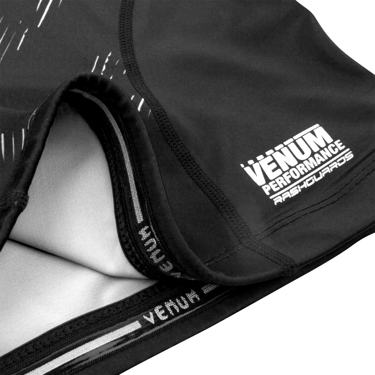 Rashguard Venum NoGi 2.0 - Manches Longues Approuvé IBJJF - Noir/Blanc