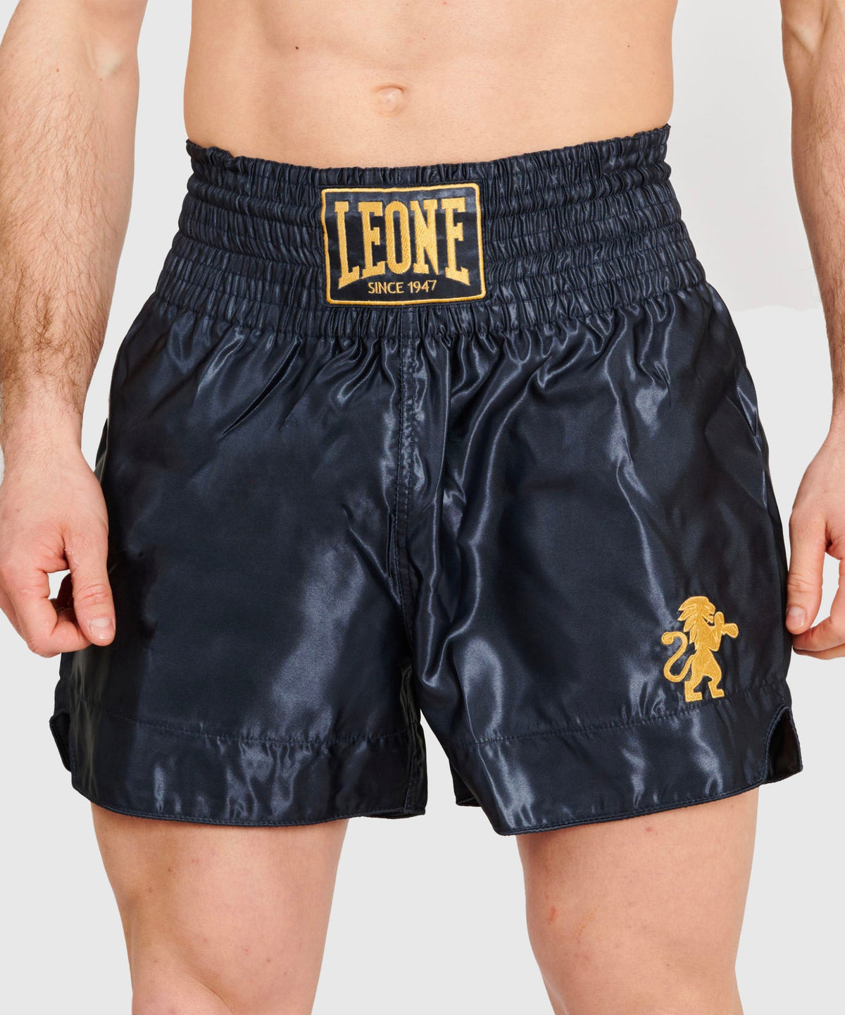 Short Muay Thaï Leone Basic - Bleu