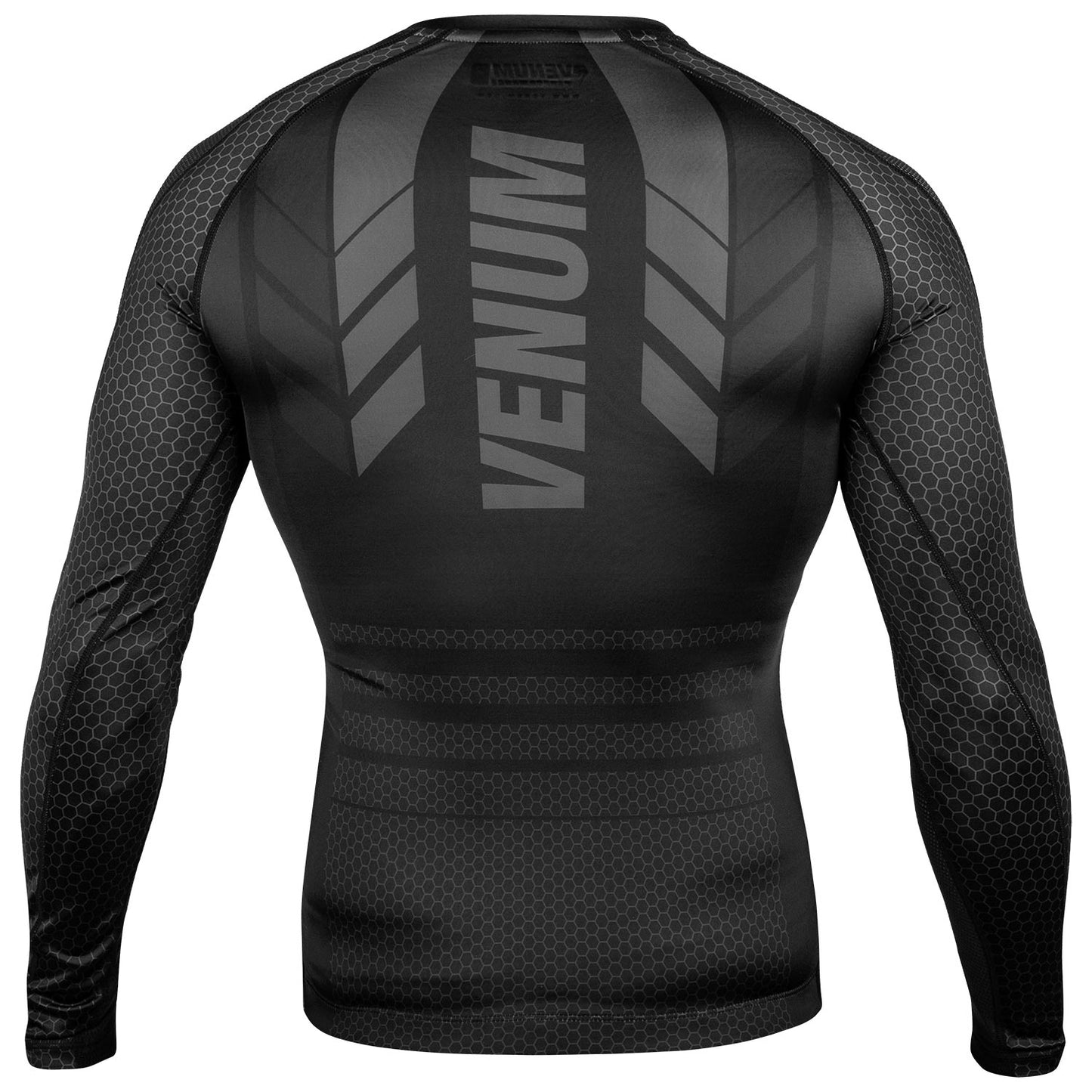 Venum Technical 2.0 Rashguard Langarm - Schwarz/Schwarz