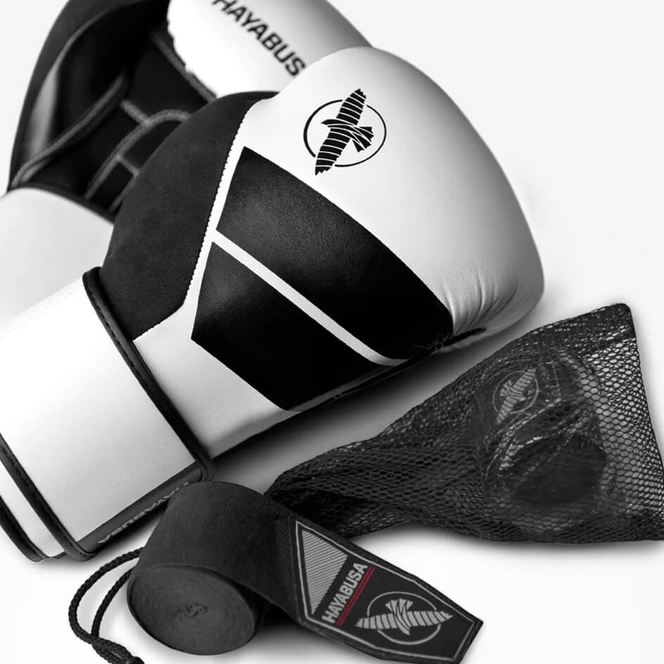 Hayabusa S4 Boxhandschuhe - Weiß