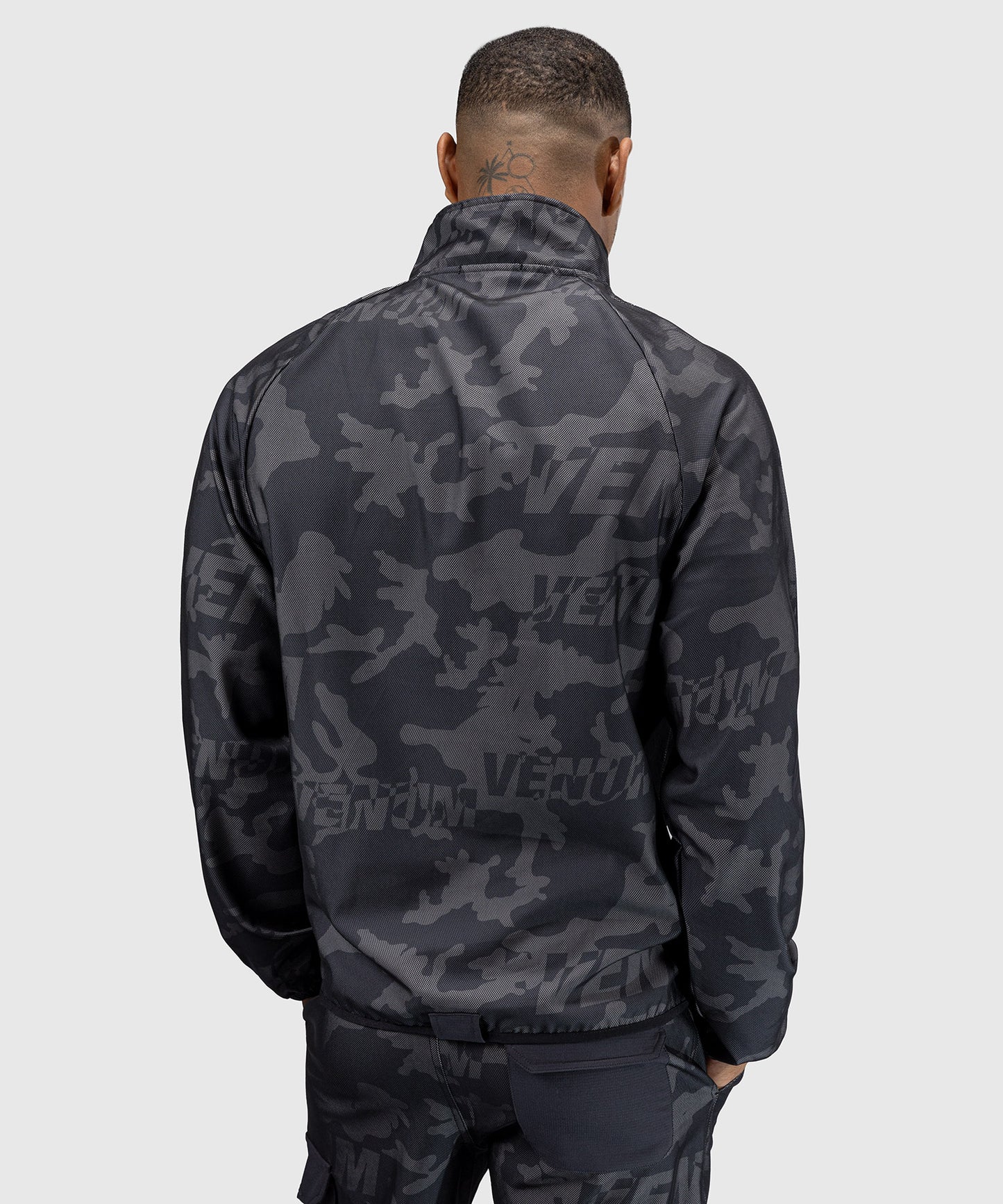 Veste de Survêtement Pour Hommes Venum Trooper - Noir/Charbon