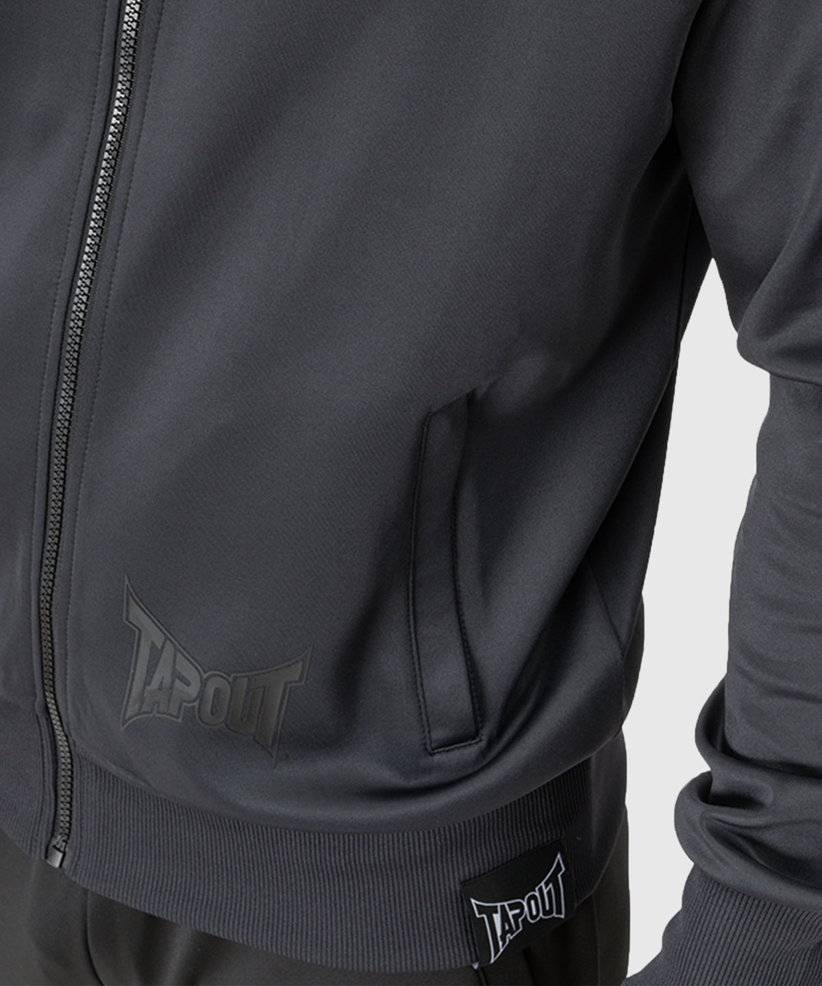 Tapout Spirit Conjunto de Jogging - Negro/Grau