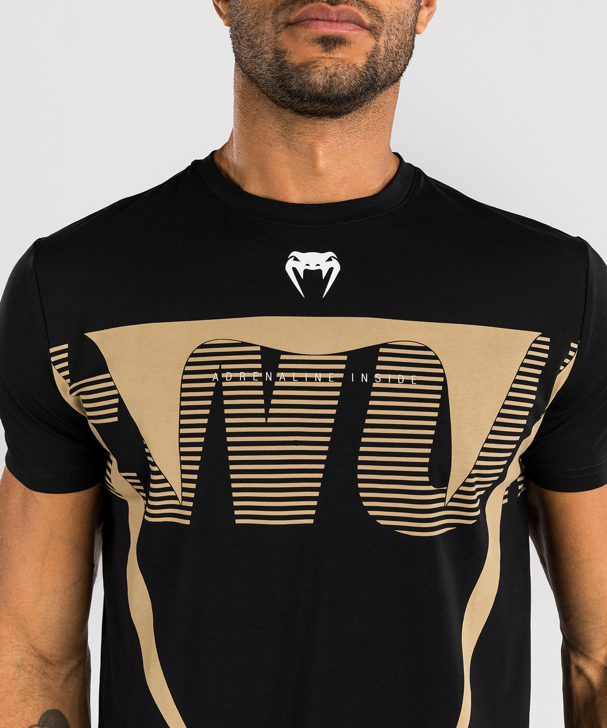 Venum Adrenaline T-Shirt - Black/Sand