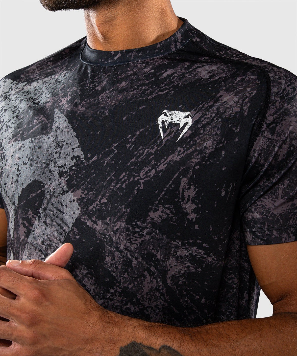 Venum Rage & Workout T-shirt Dry Tech - Nero/Grigio