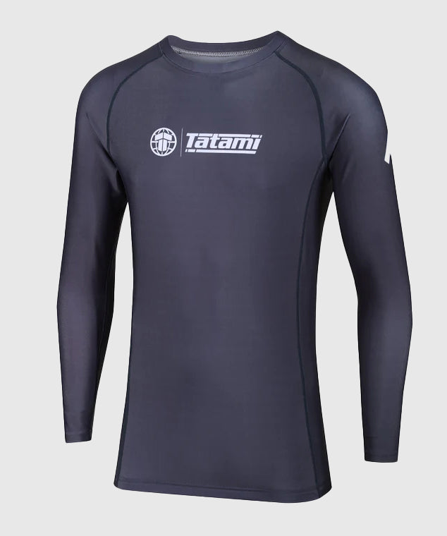 T-Shirt De Compression Impact Manches Longues Tatami Fightwear - Gris