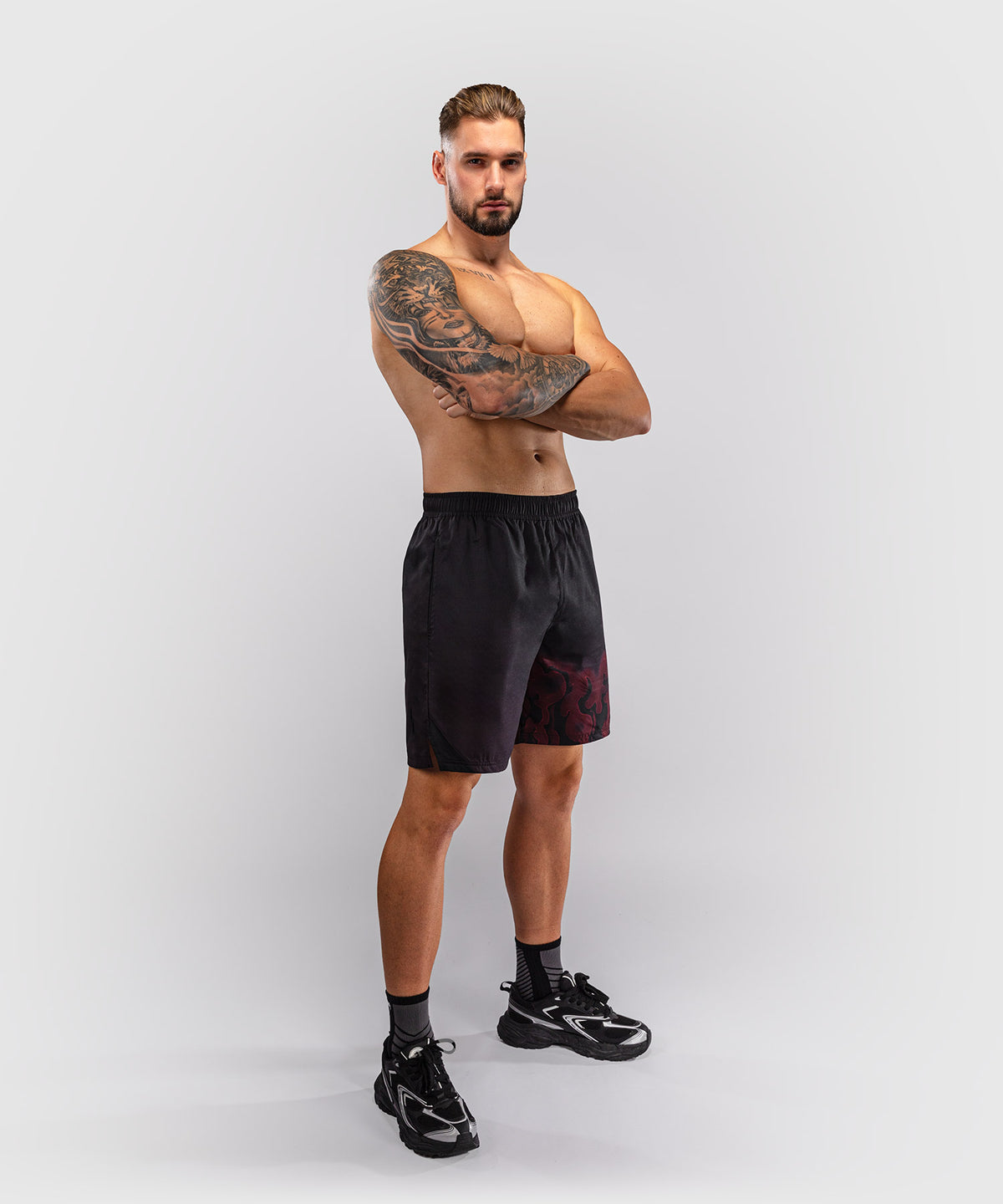 Venum Spectre Trainingsshorts – Schwarz/Rot