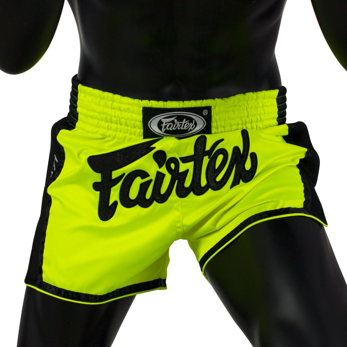 Fairtex Shorts de Boxeo Muay Thai – Amarillo Flúor