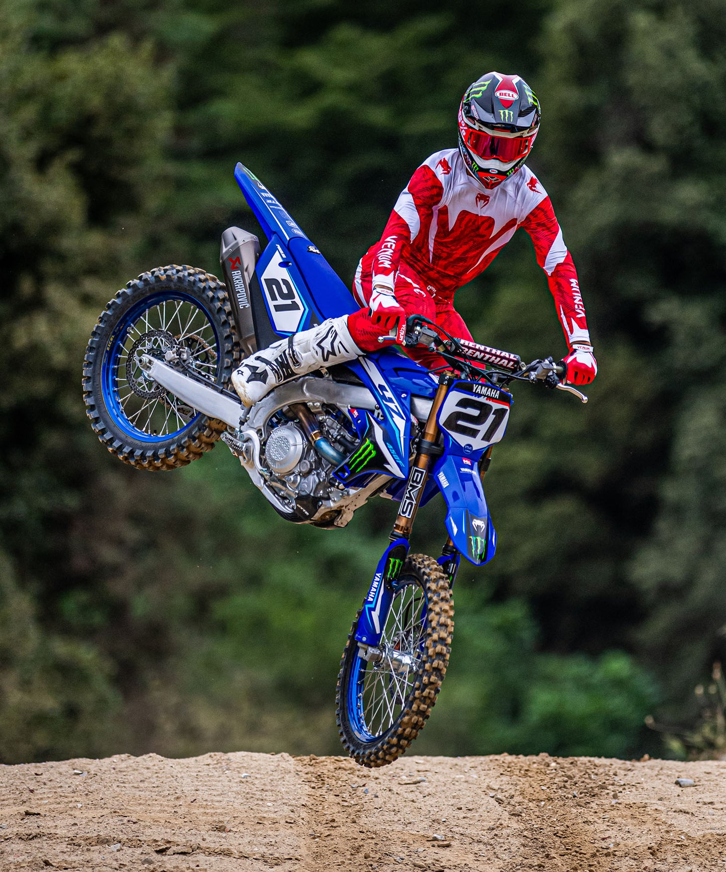 Maillot de Motocross Venum MX Elite - Rouge