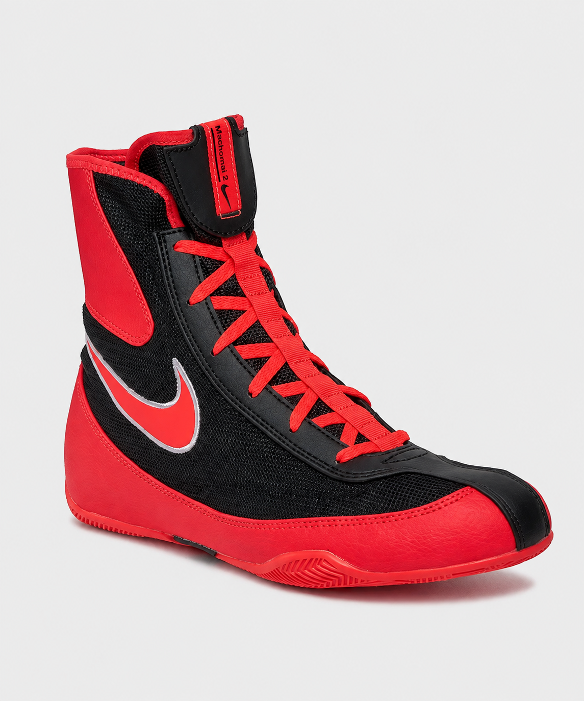 Nike Machomai 2 Botas de Boxeo de Media Caña - Naranja/Negro