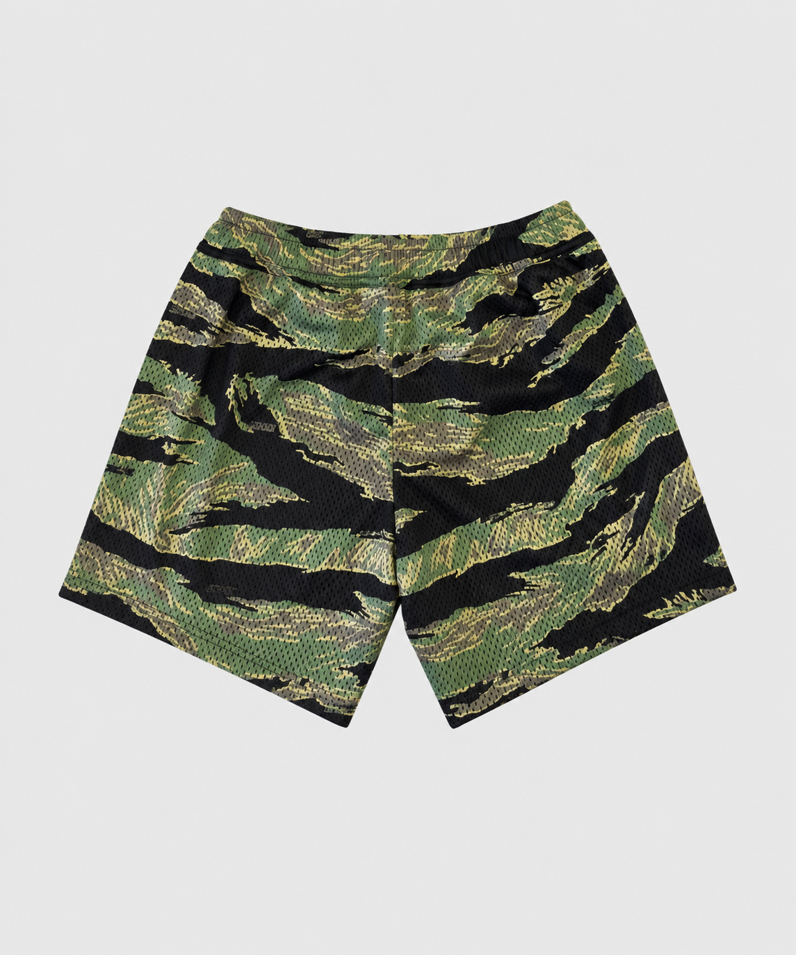 Scramble Mesh Tiger Camo Grappling-Shorts - Schwarz