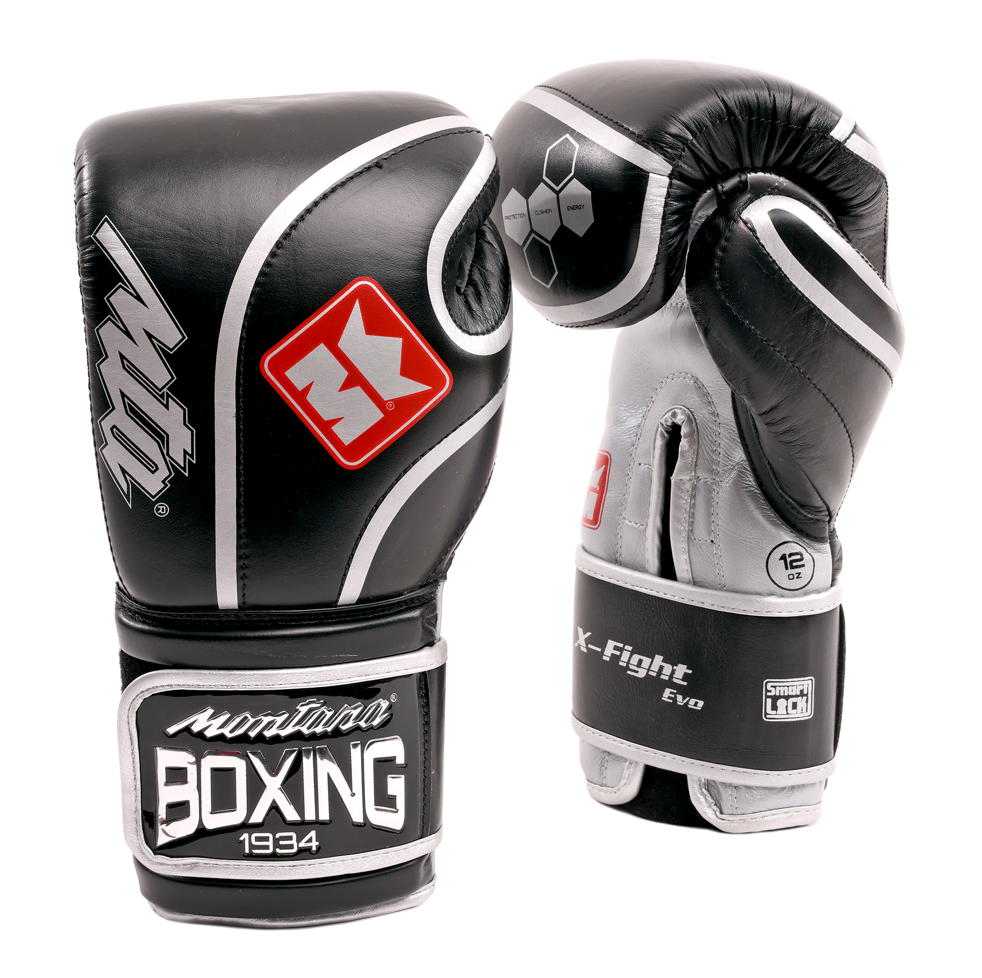 Montana X-Fight Evo Black Guantoni da Boxe