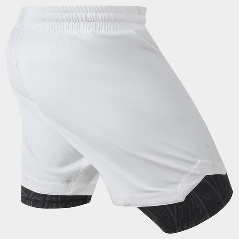 Fumetsu Dual Layer Berserker Fightshorts - Bianco/Nero