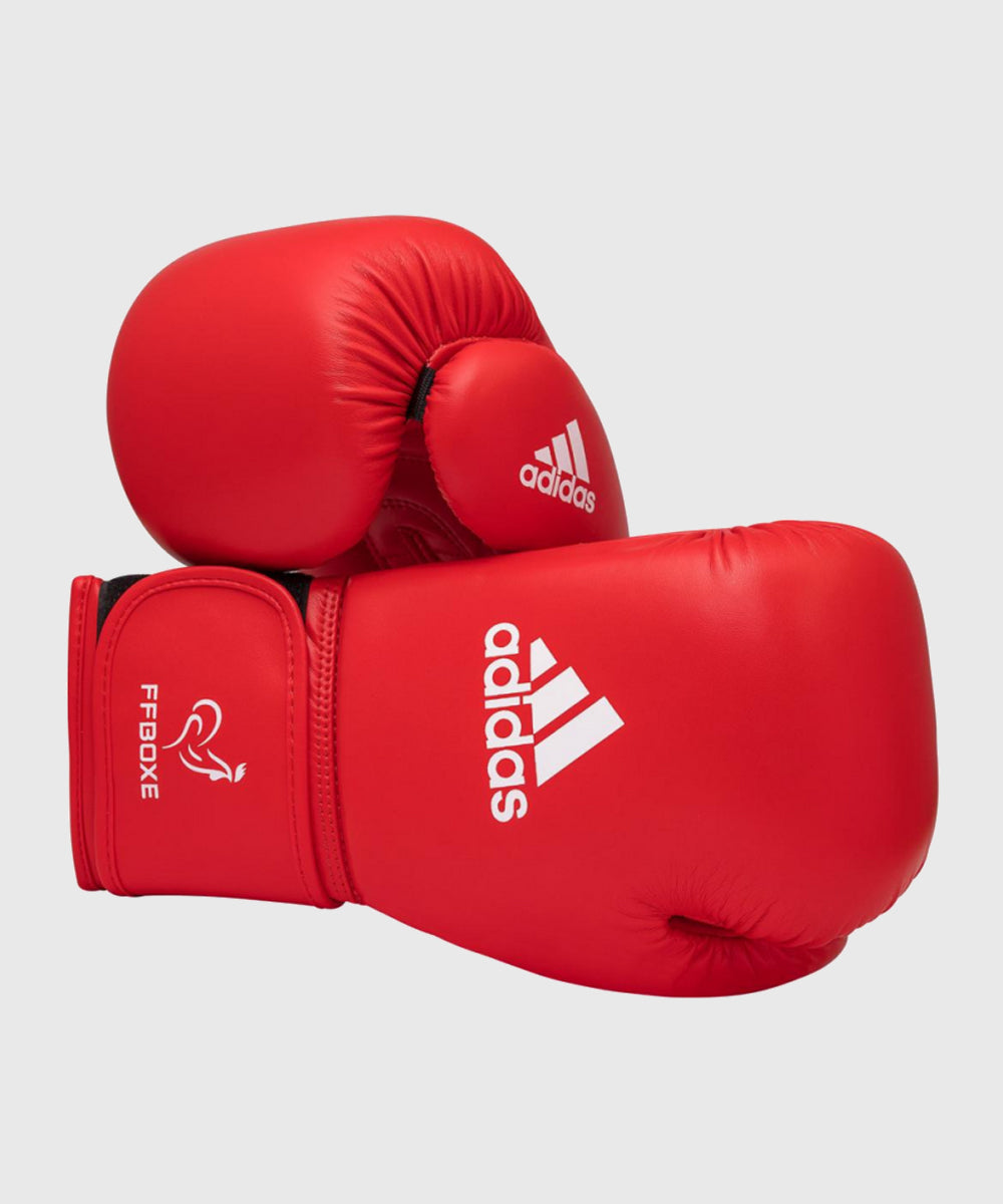 Adidas Amateur FFB Boxhandschuhe IBA Approved - Rot
