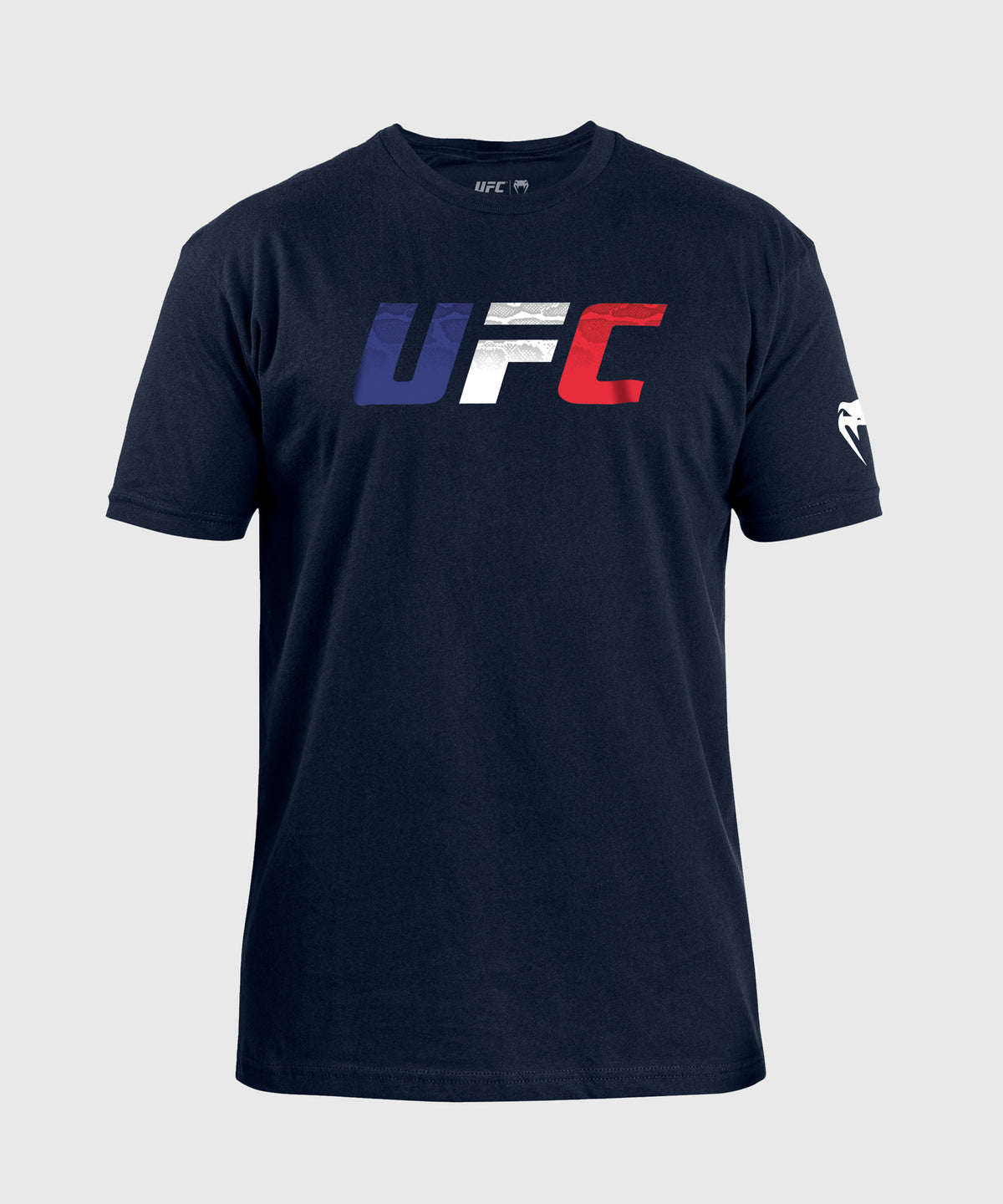 UFC Unrivaled by Venum French Flag Maglietta - Blu Navy