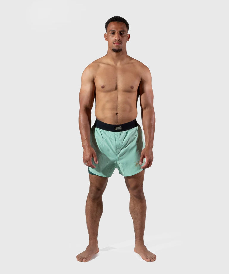Metal Boxe Deep Waters 2-in-1-Fightshorts - Grün