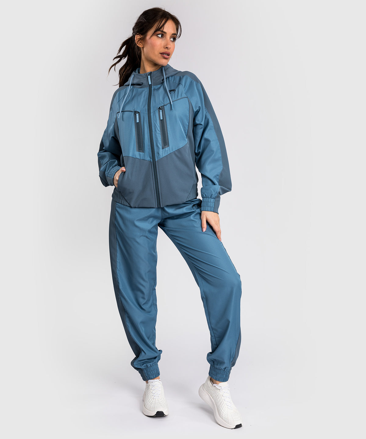 Venum Laser 3.0 Damen-Trainingsjacke - Pazifikblau