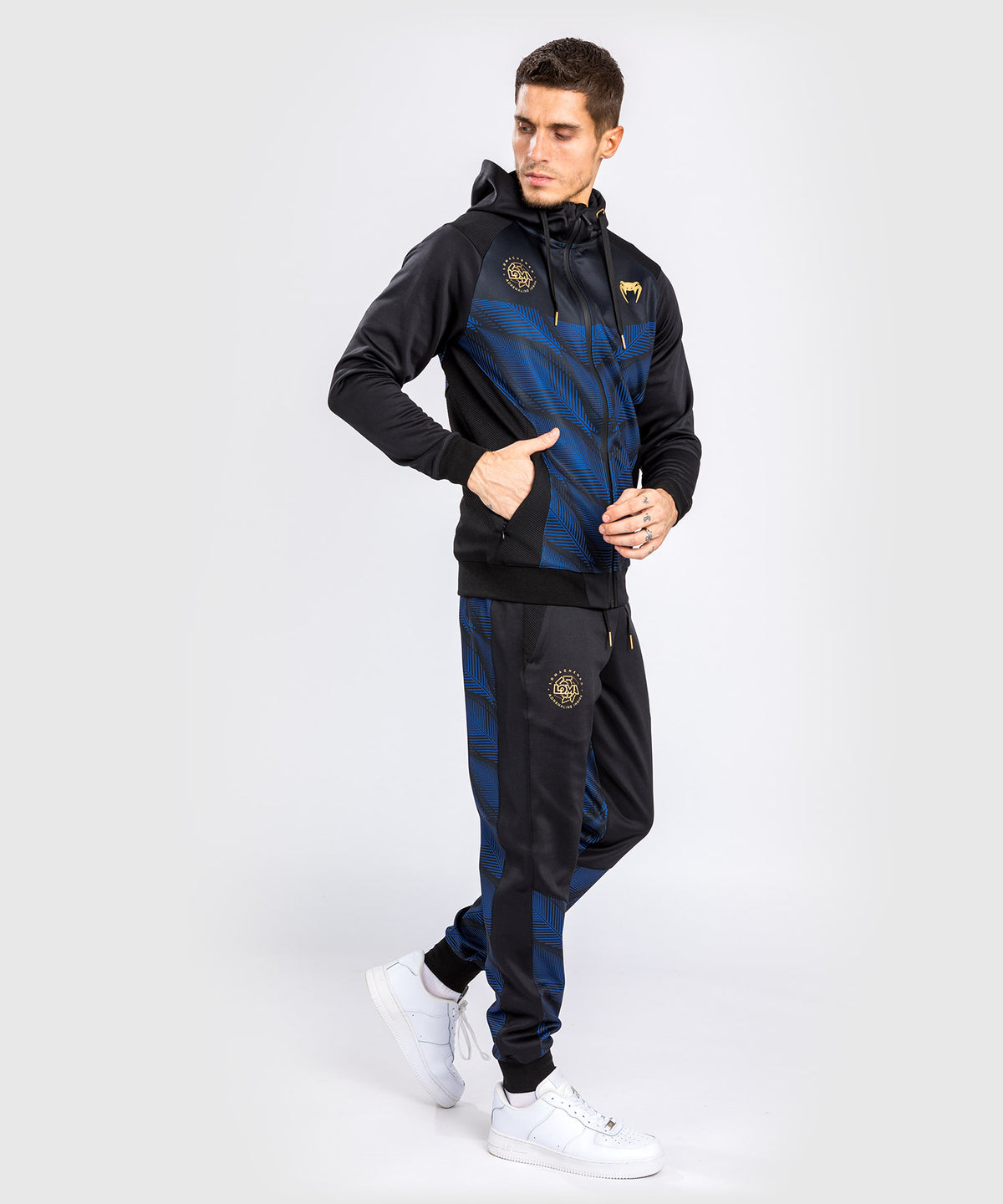 Venum Phantom Loma Hoodie - Schwarz/Blau