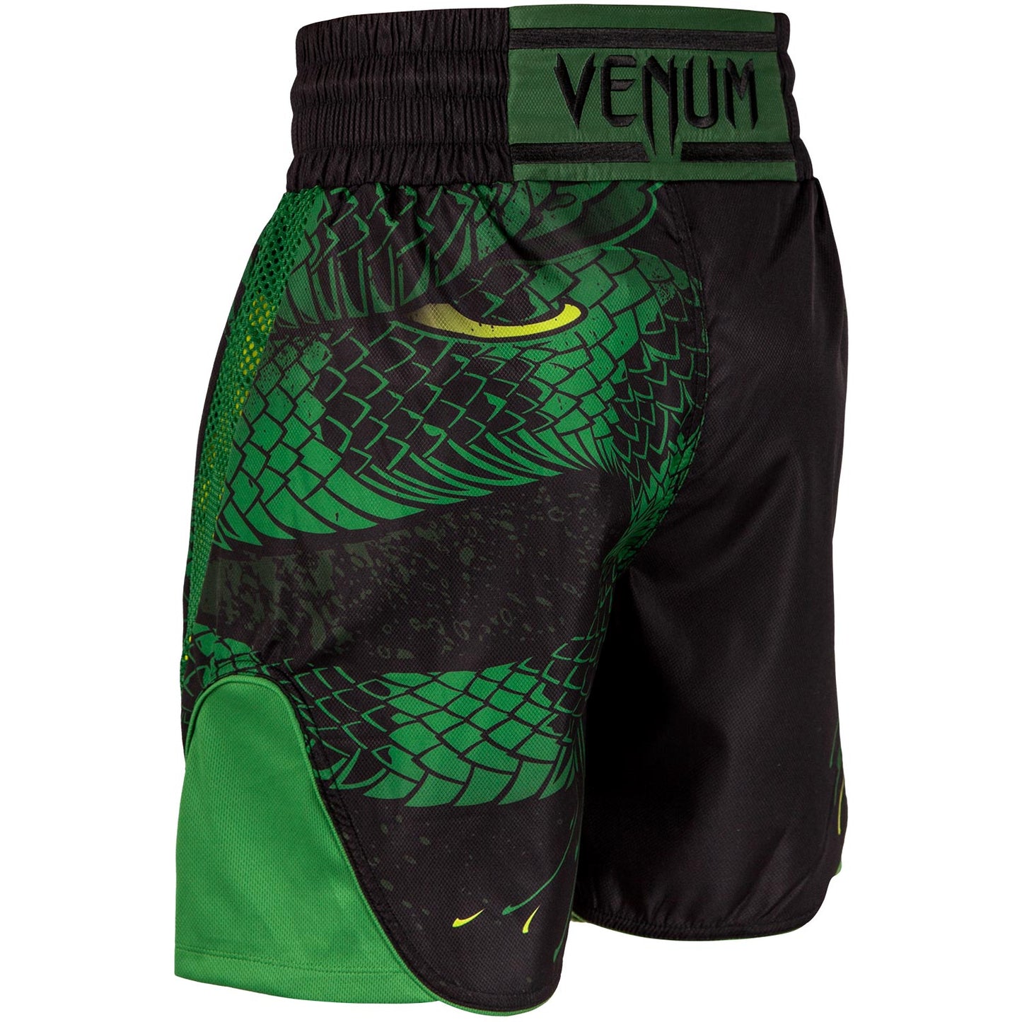 Short de Boxe Venum Green Viper - Noir/Vert