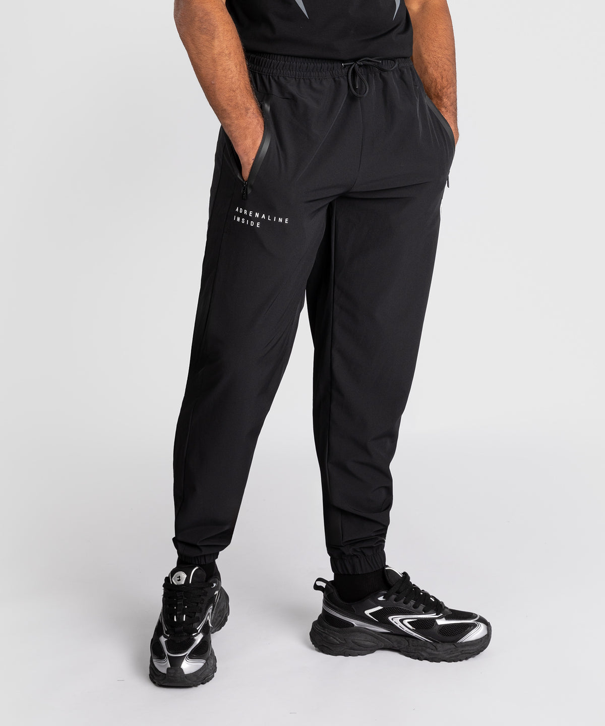 Venum Adrenaline Jogginghosen – Schwarz/Silbergrau