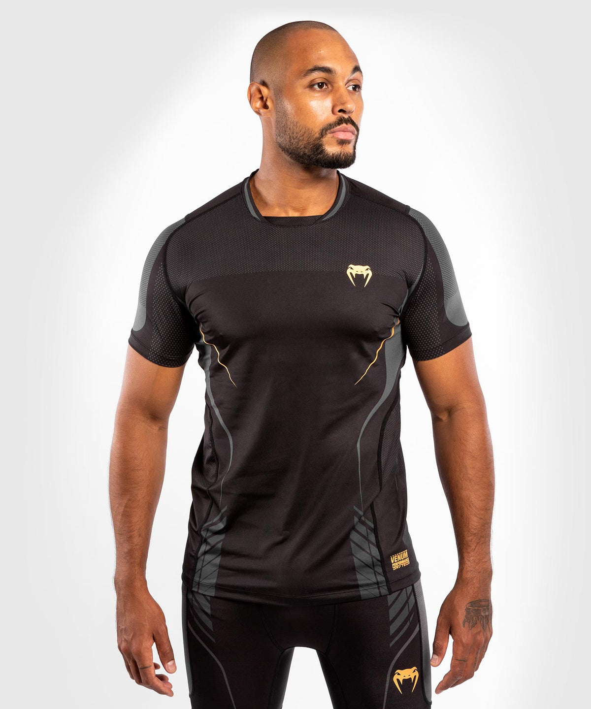 T-shirt Dry Tech Venum Athletics – Noir/Or