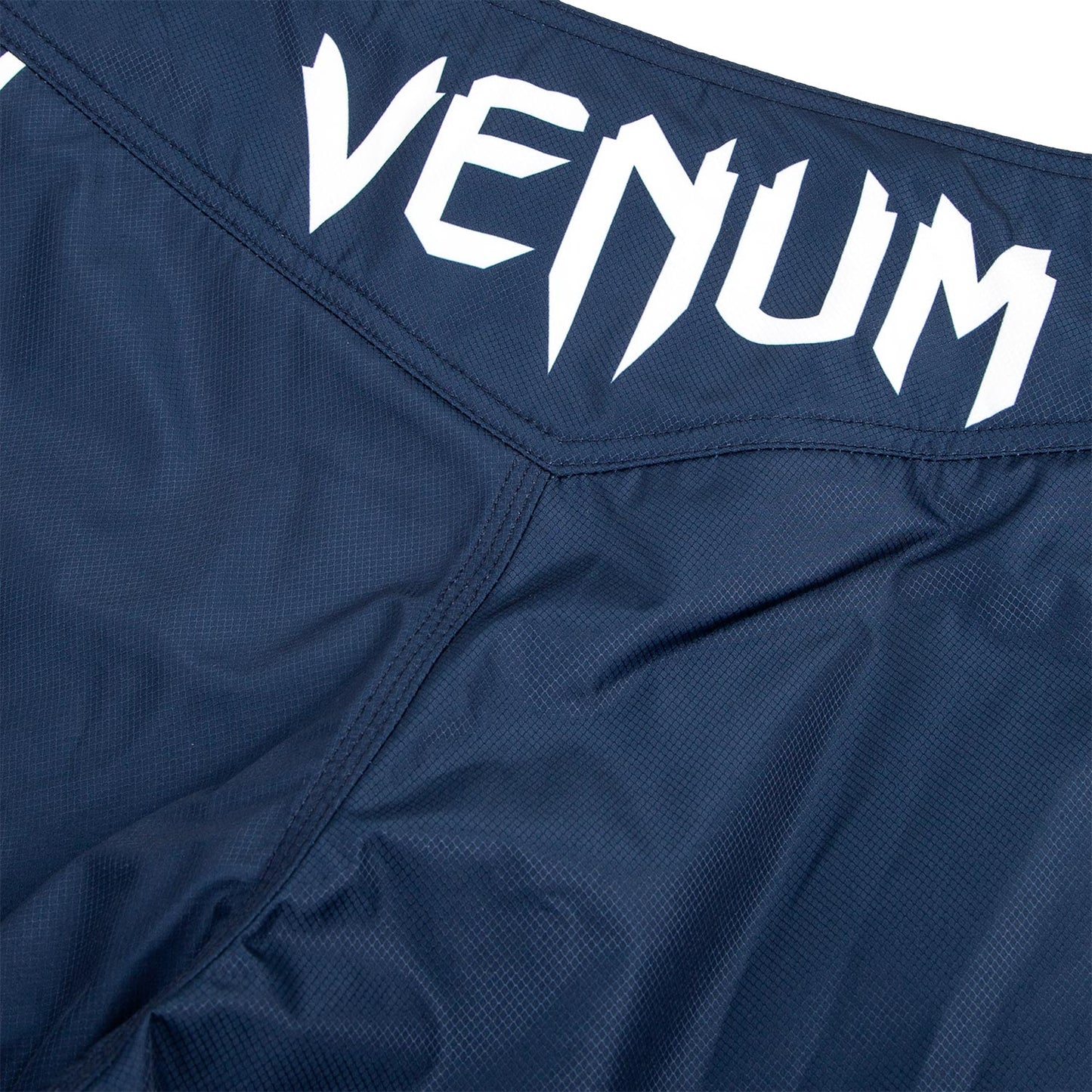 Pantaloncini da combattimento Venum Signature - Blu Marino/Bianco