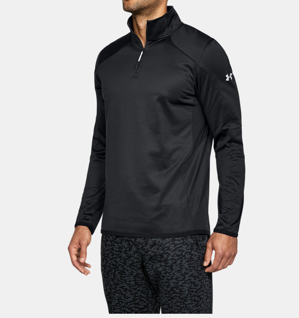 Under Armour ColdGear Reactor Maglia a Maniche Lunghe – Nero