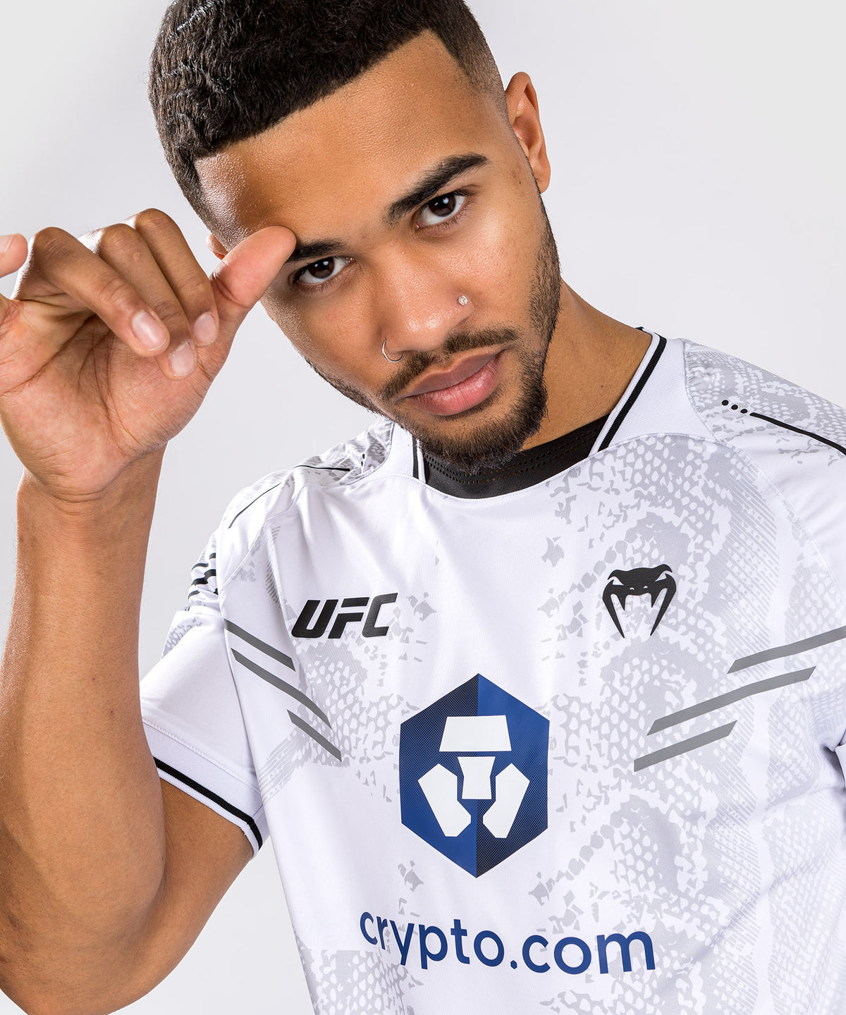 Noche UFC by Venum  Authentic Fight Night Herren Walkout-Trikot - Weiß