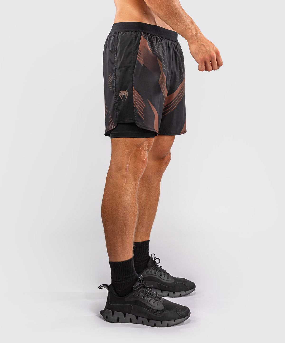 Short d’Entraînement Venum No-Gi 6.0 - Noir/Marron