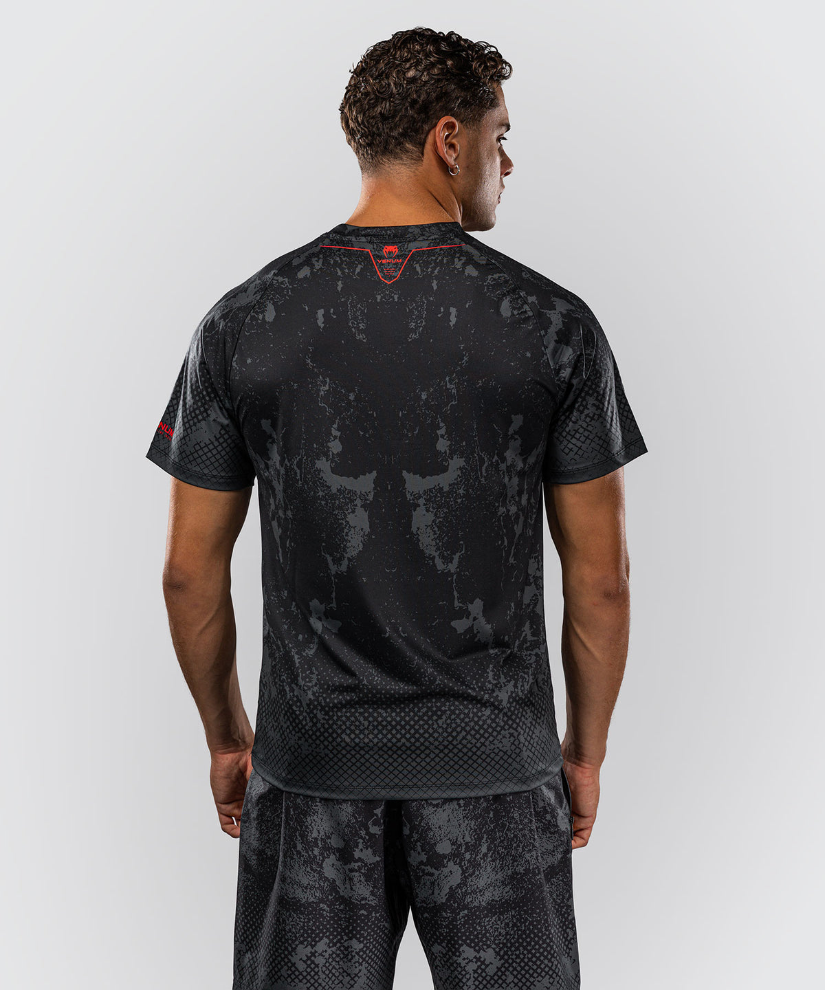 Venum x Batman Dry-Tech-T-Shirt - Schwarz/Grau/Rot