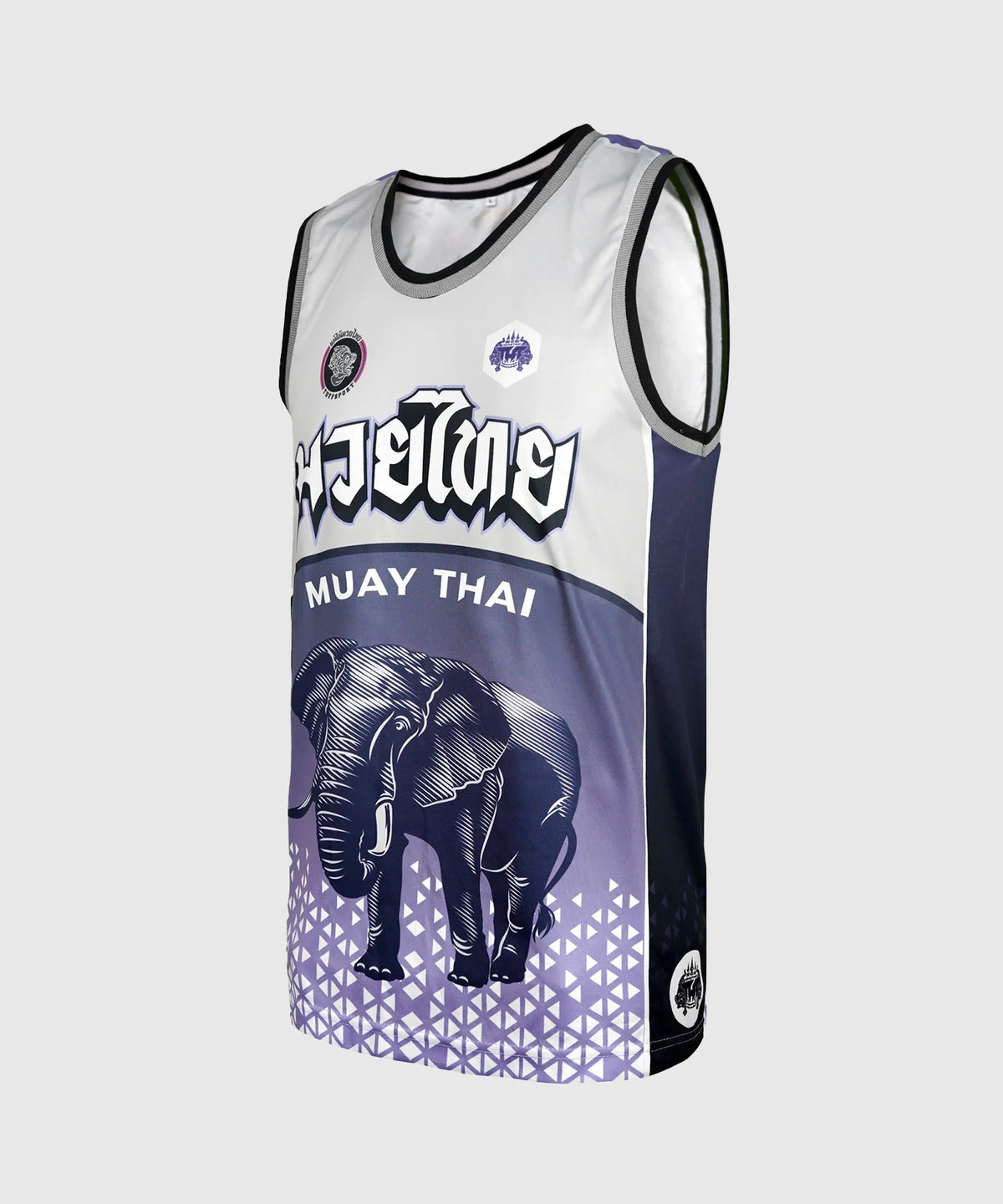 Tuff Top War Elephant Canotta - Bianco/Viola